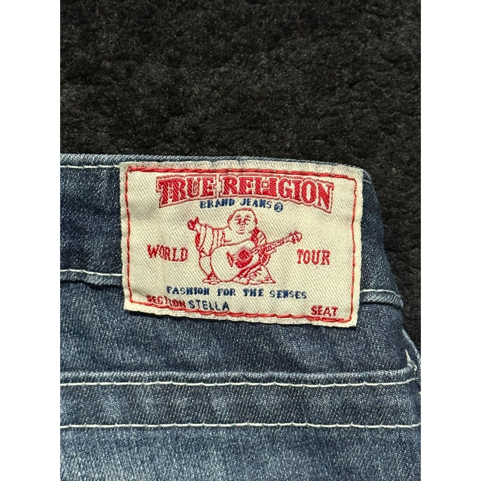 True Religion True Religion Denim Stella Jeans Blue Women's Size 29 Y2K Size US 29 - 3 Thumbnail