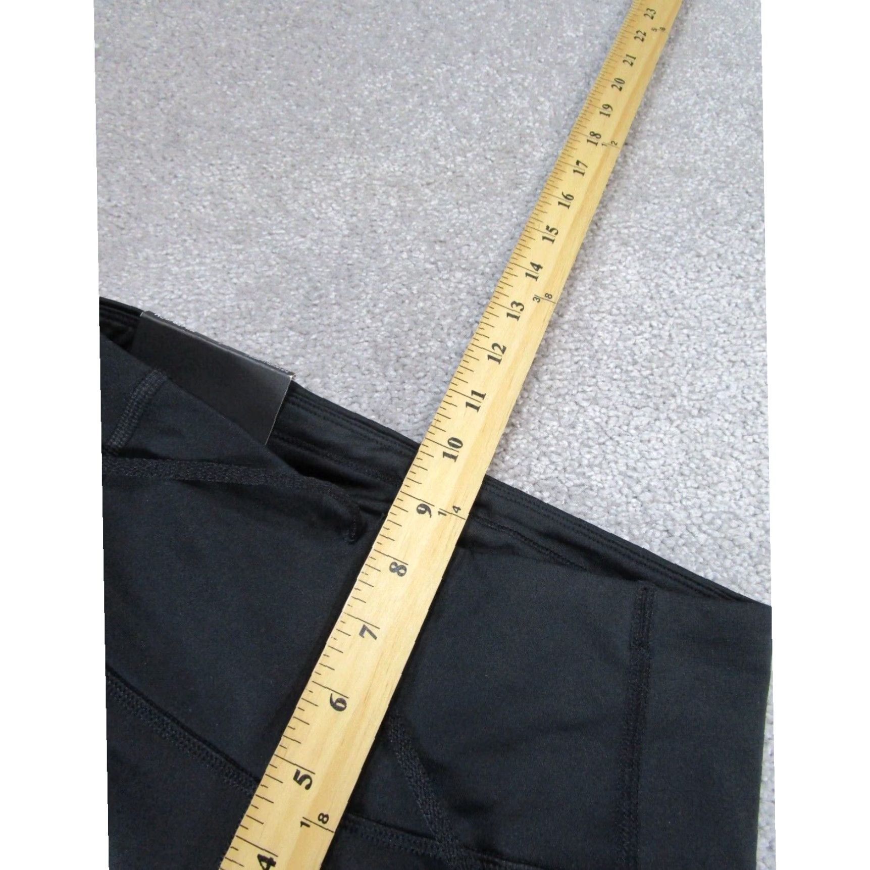 Under Armour Under Armour Compression Leggings Womens XS Black Gold Full Length Size 26" / US 2 / IT 38 - 5 Thumbnail