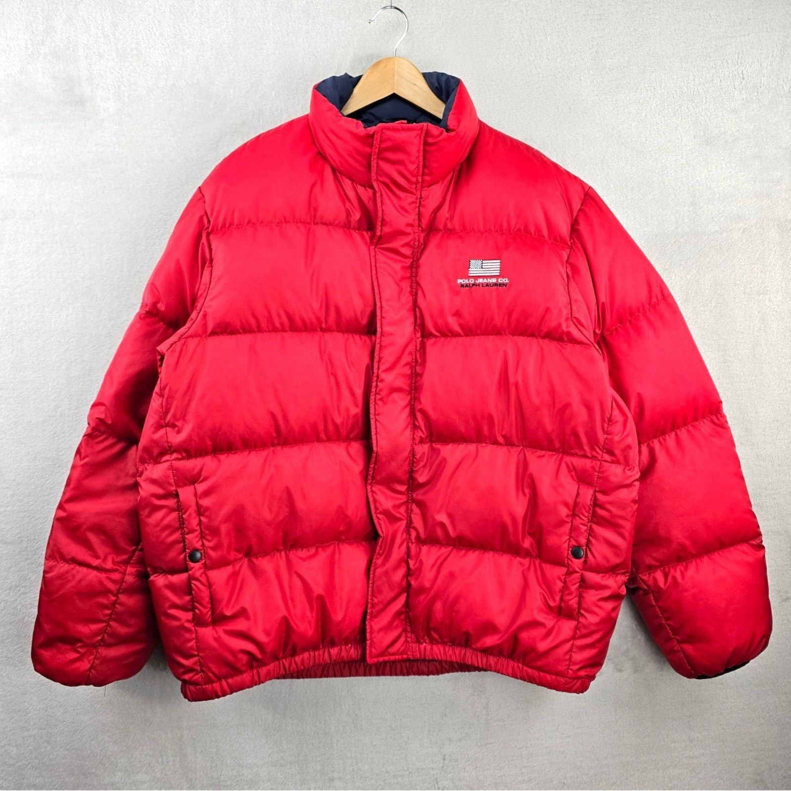 Polo Ralph Lauren Polo Ralph Lauren Down Puffer Jacket Trek Tech XL Vintage Size US XL / EU 56 / 4 - 1 Thumbnail