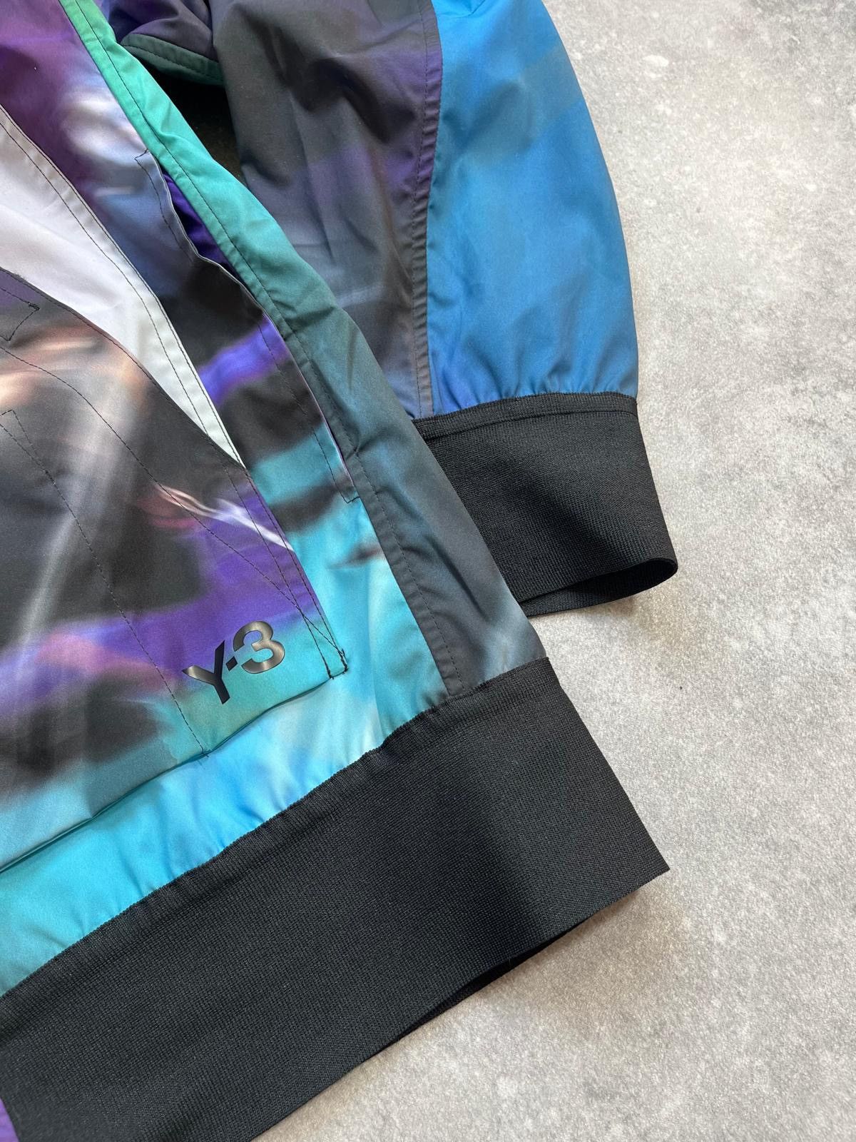 Japanese Brand RARE Yohji Yamamoto x Adidas JHope Galaxy Bomber Over Print Size US XL / EU 56 / 4 - 6 Thumbnail