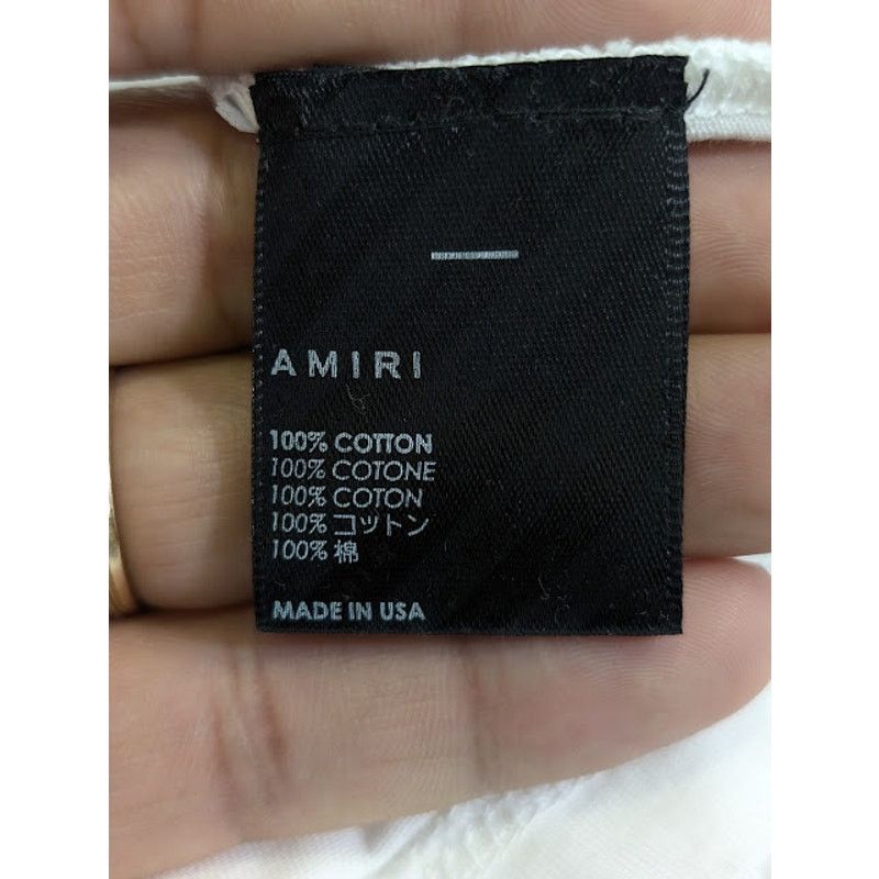 Amiri o1rshd1 Q:2 / Retail Exclusive Bones T-Shirt in White Size US XL / EU 56 / 4 - 13 Thumbnail