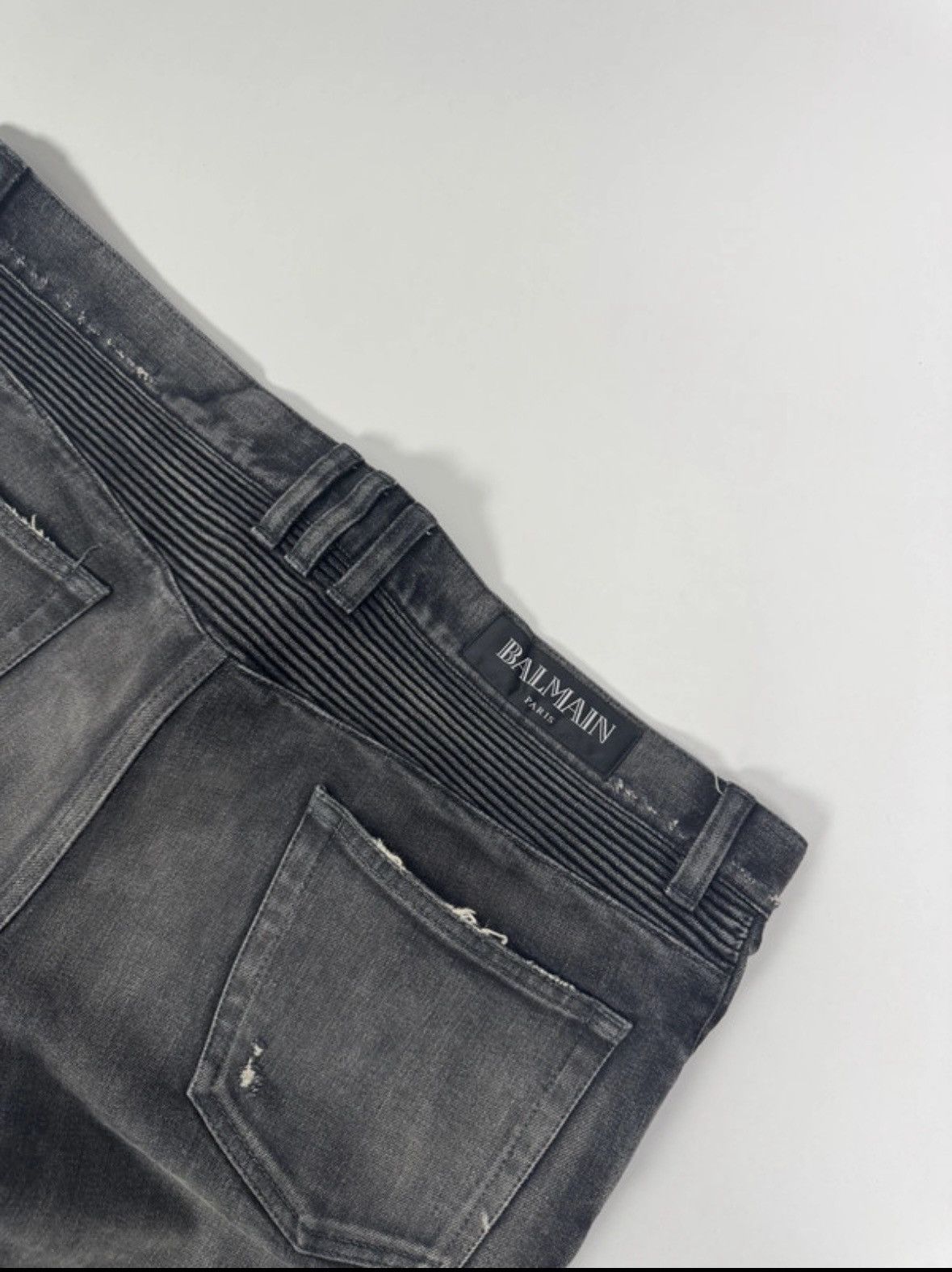 Balmain Balmain biker jeans Size US 34 / EU 50 - 3 Thumbnail