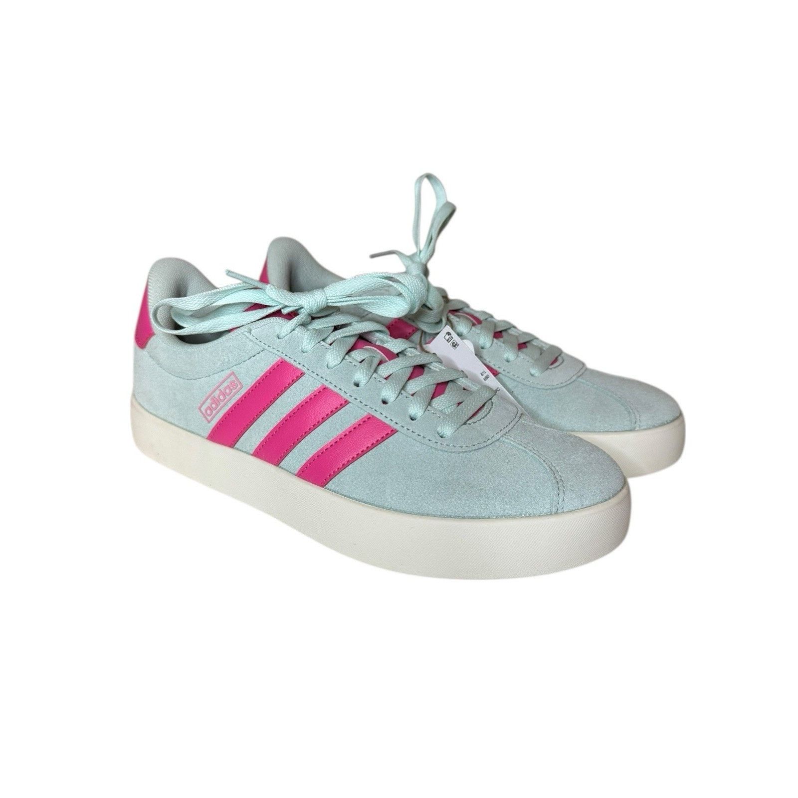 Adidas Adidas VL Court 3.0 Size 10 Athletic Hot Pink Gray Sneakers Size US 10 / IT 40 - 1 Thumbnail