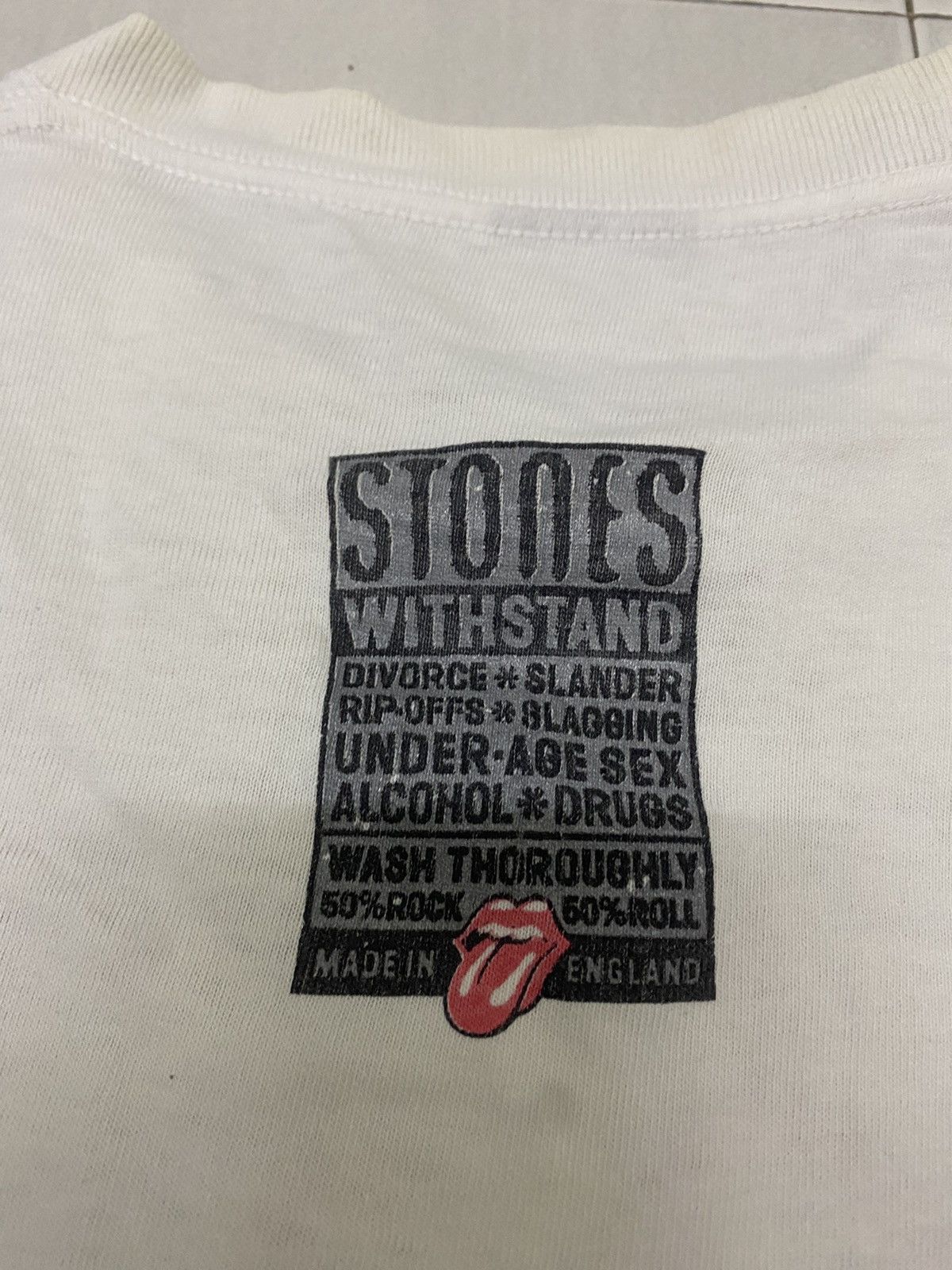 The Rolling Stones Vintage Rolling Stones voodoo lounge 94-95 World Tour Size US M / EU 48-50 / 2 - 7 Thumbnail