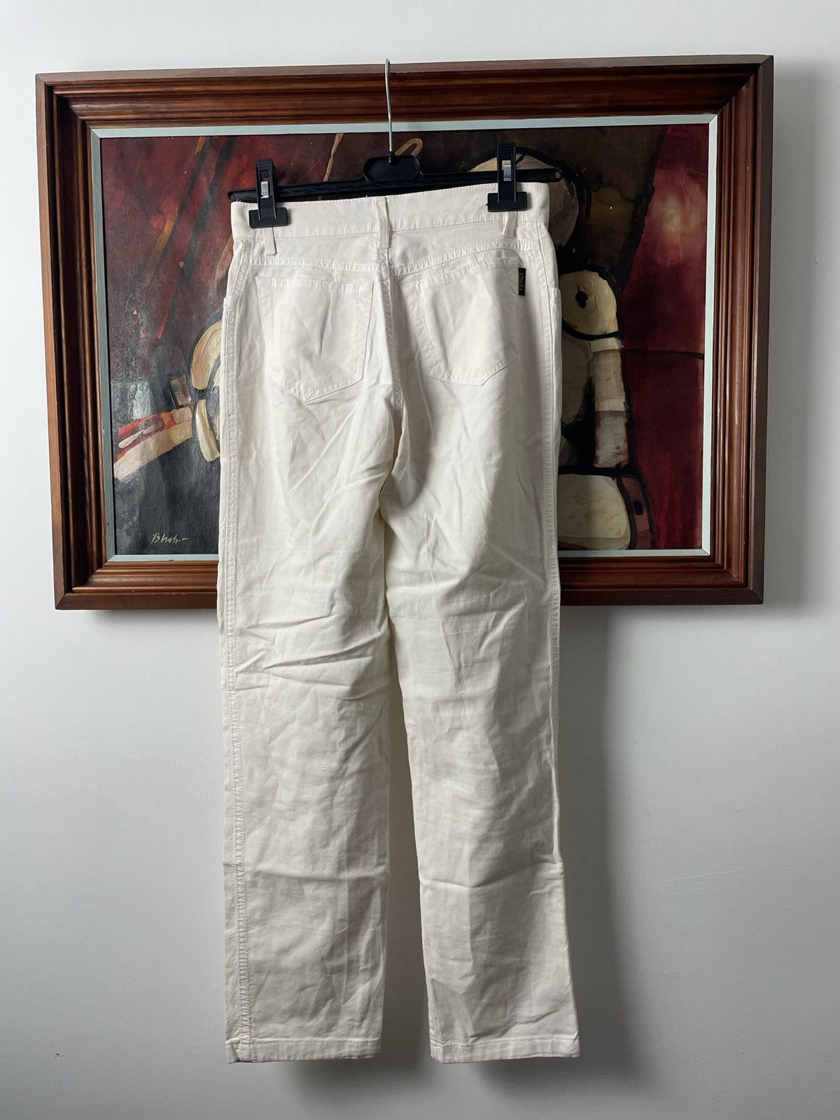 Fendi Vintage Fendi Beige Luxury Pants Beige Rare Designer Hype Size 27" / US 4 / IT 40 - 2 Thumbnail