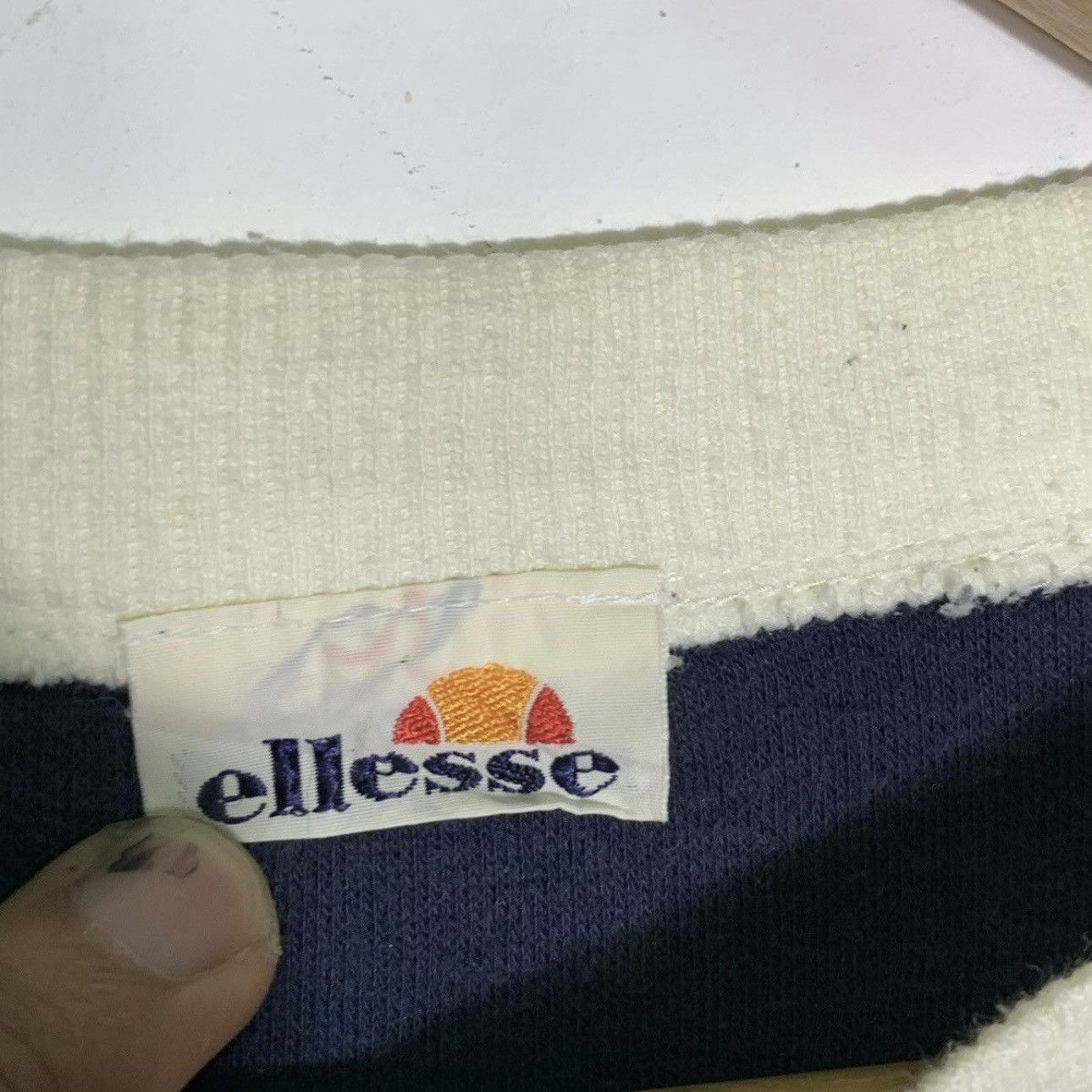 Ellesse ellesse sweatshirt big logo embroidered Size US M / EU 48-50 / 2 - 2 Thumbnail