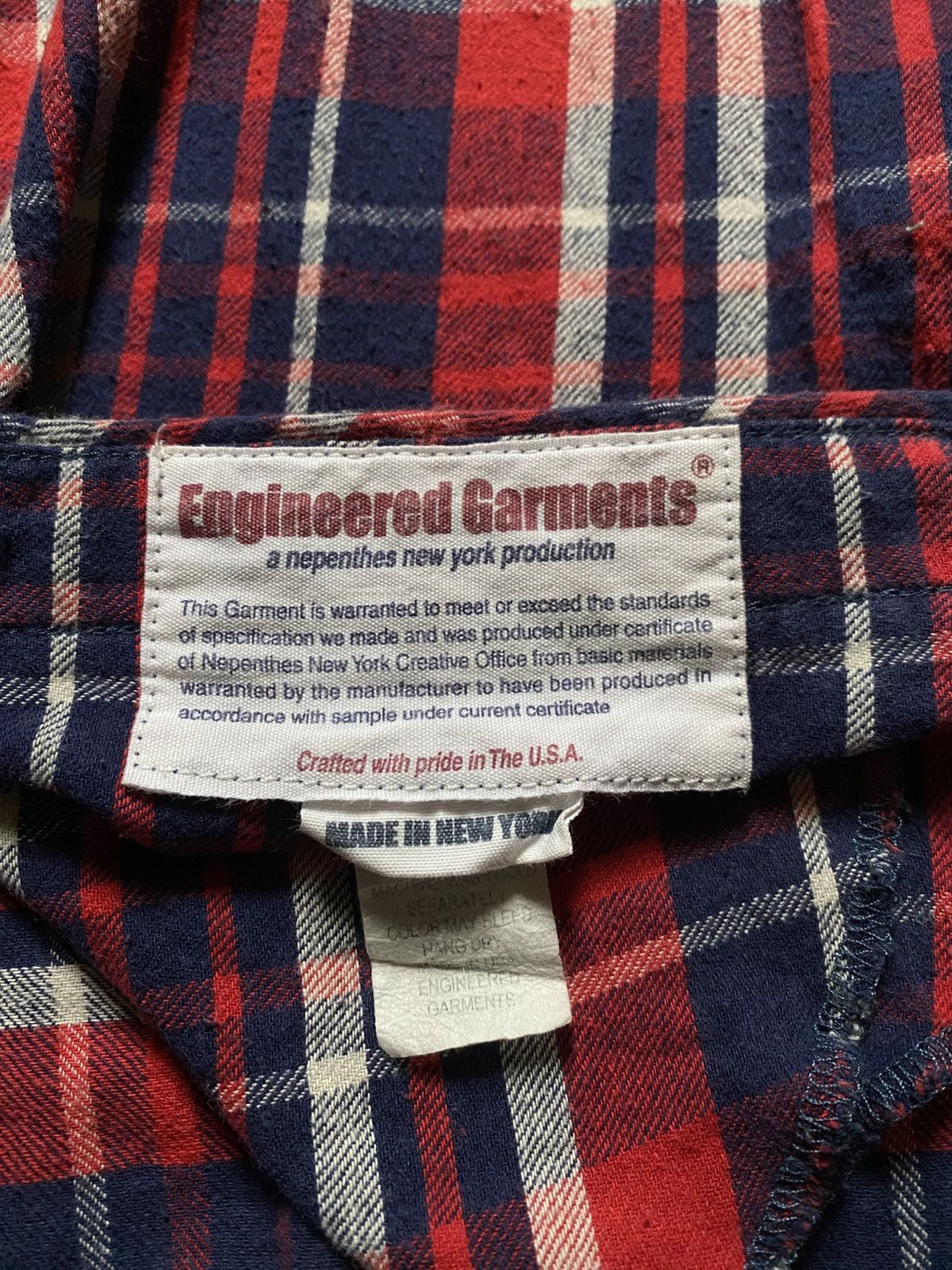 Engineered Garments Engineered Garments Nepenthes Snap Button Plaid Western Size US S / EU 44-46 / 1 - 7 Thumbnail