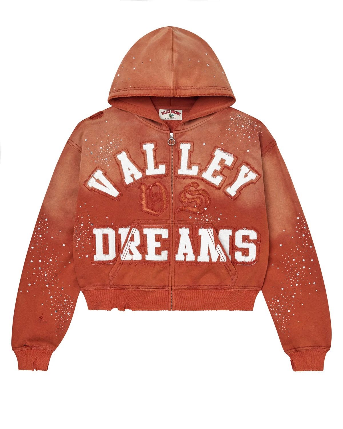 Vale Vale Forever Orange Classico Zip Up Hoodie Dreams Size US M / EU 48-50 / 2 - 2 Thumbnail
