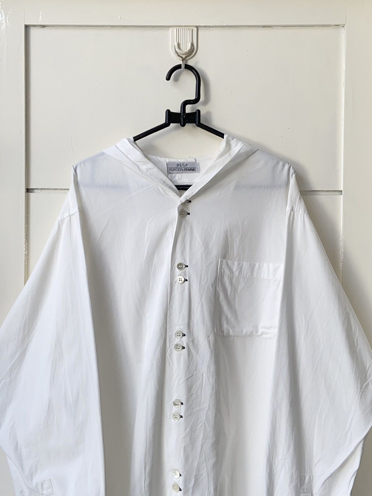 Designer × Japanese Brand FEMME White Shirt Size US L / EU 52-54 / 3 - 9 Thumbnail