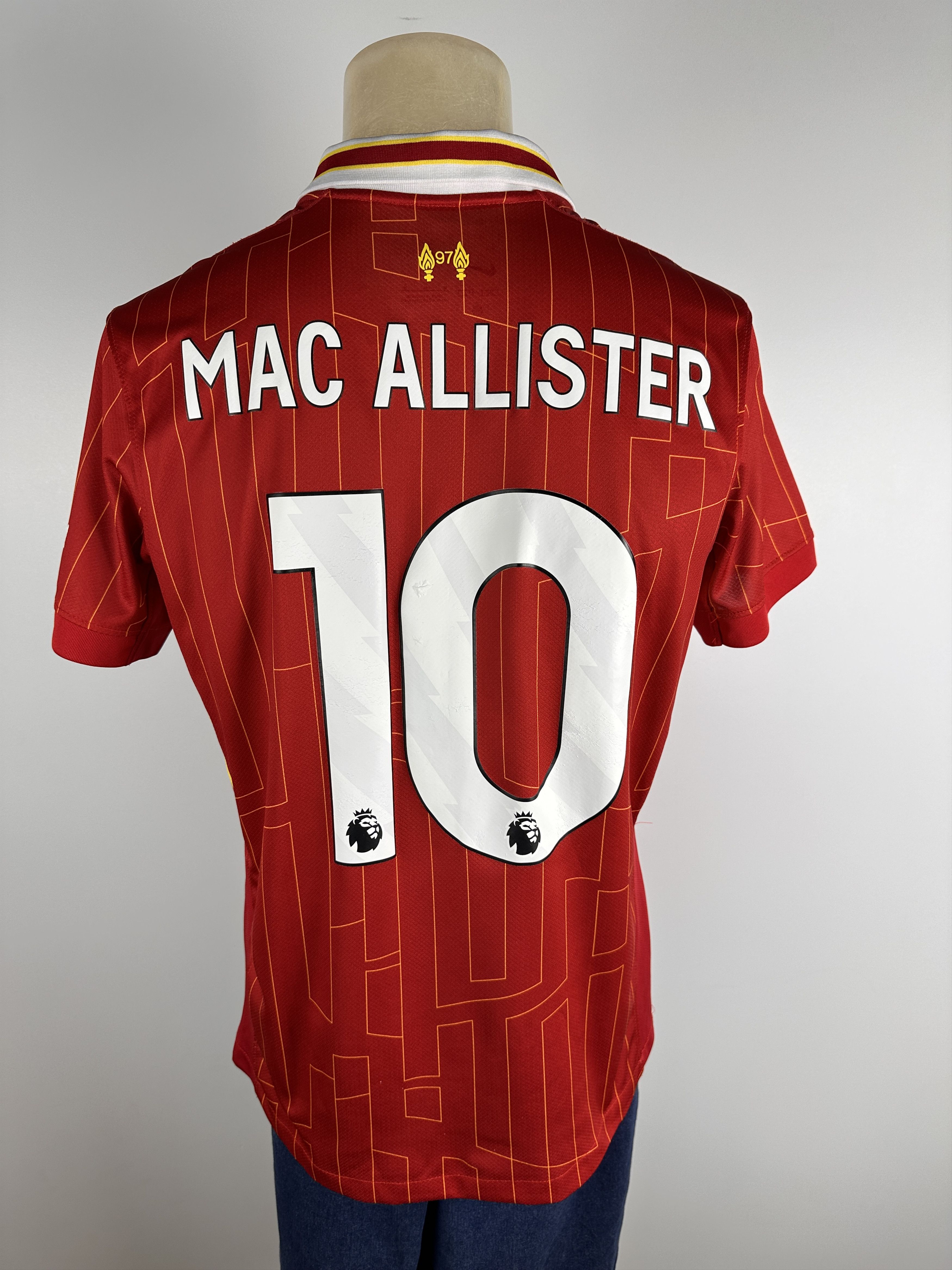 Nike Liverpool 2024 2025 Home Football Soccer Shirt Jersey Size M Size US M / EU 48-50 / 2 - 1 Thumbnail