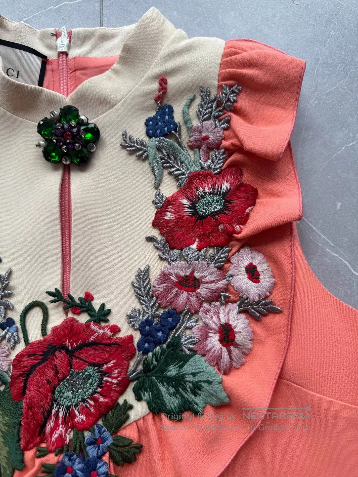 Gucci Gucci Orange Sleeveless Dress. Size S / US 4 / IT 40 - 3 Thumbnail
