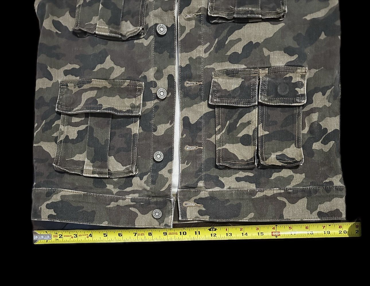 HIDDEN HIDDEN Camo Vest Size XS / US 0-2 / IT 36-38 - 5 Thumbnail