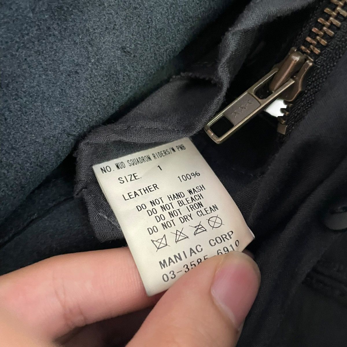 Ifsixwasnine mud squadron rider jacket