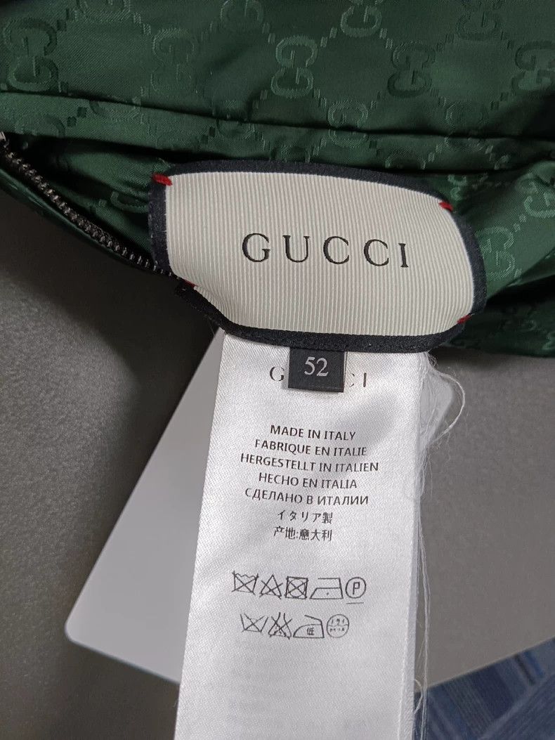 Gucci Gucci Double-sided dark pattern full-printed zipper long-sl Size US L / EU 52-54 / 3 - 5 Thumbnail