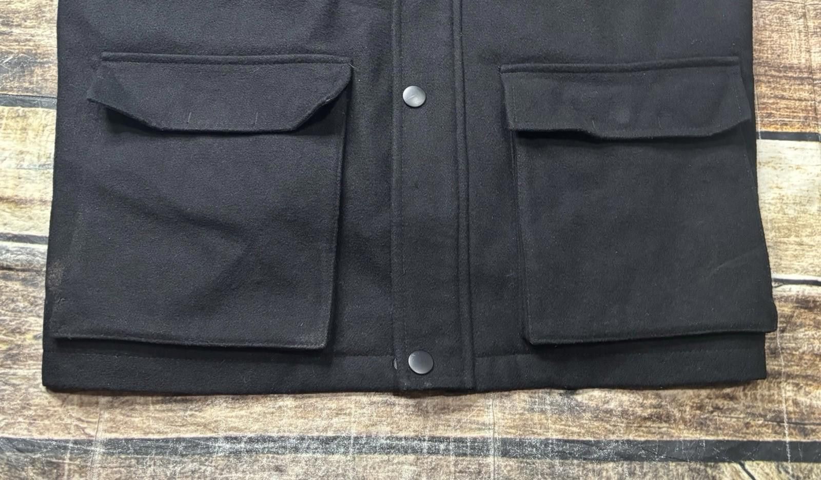 Kenneth Cole Kenneth Cole Pea Coat Jacket Mens Medium Sherpa Wool Snap Size US M / EU 48-50 / 2 - 5 Thumbnail