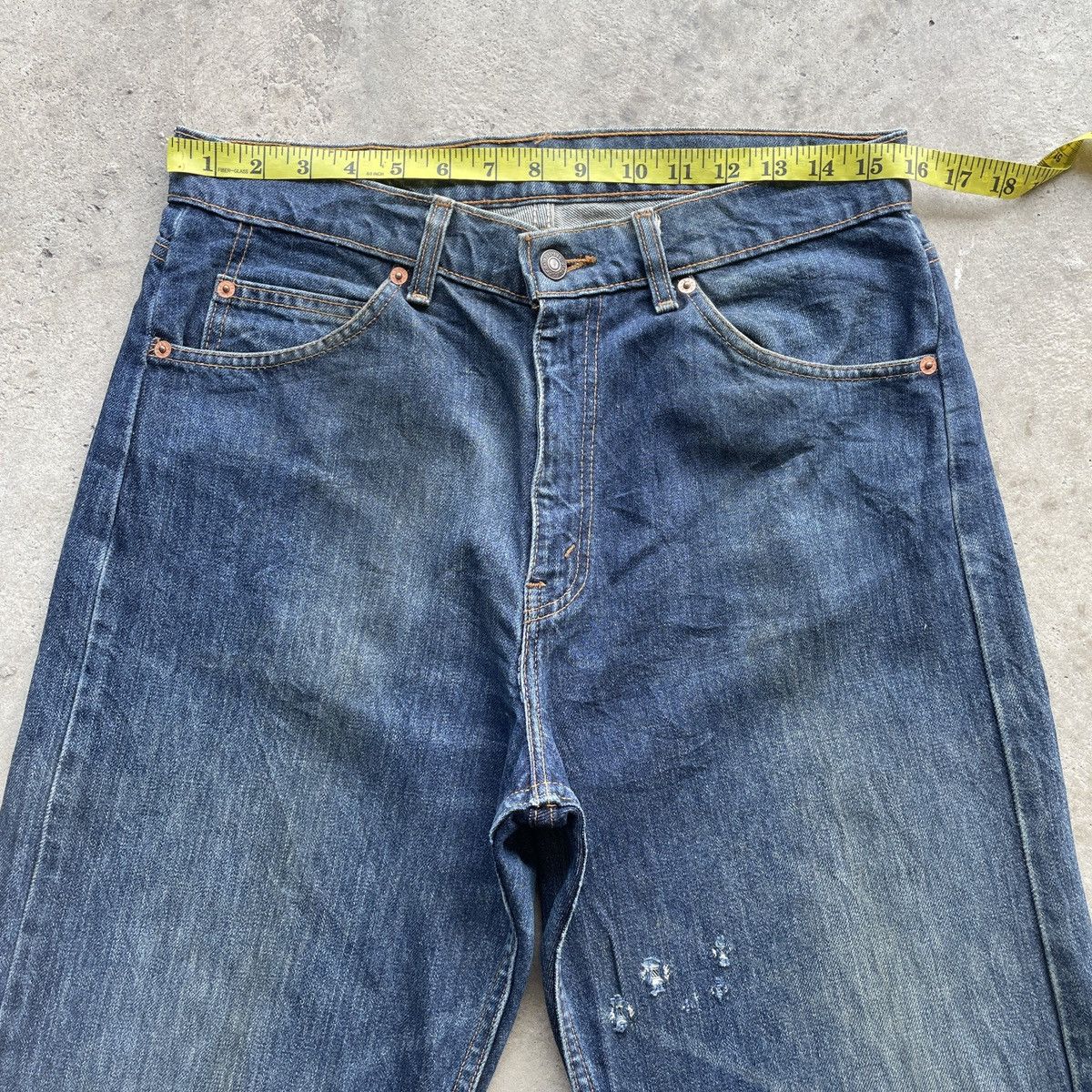 Levi's Vintage Clothing Vintage Levi’s Orange Tag Jeans Faded Denim Pants W32x31.5 Size US 32 / EU 48 - 5 Thumbnail