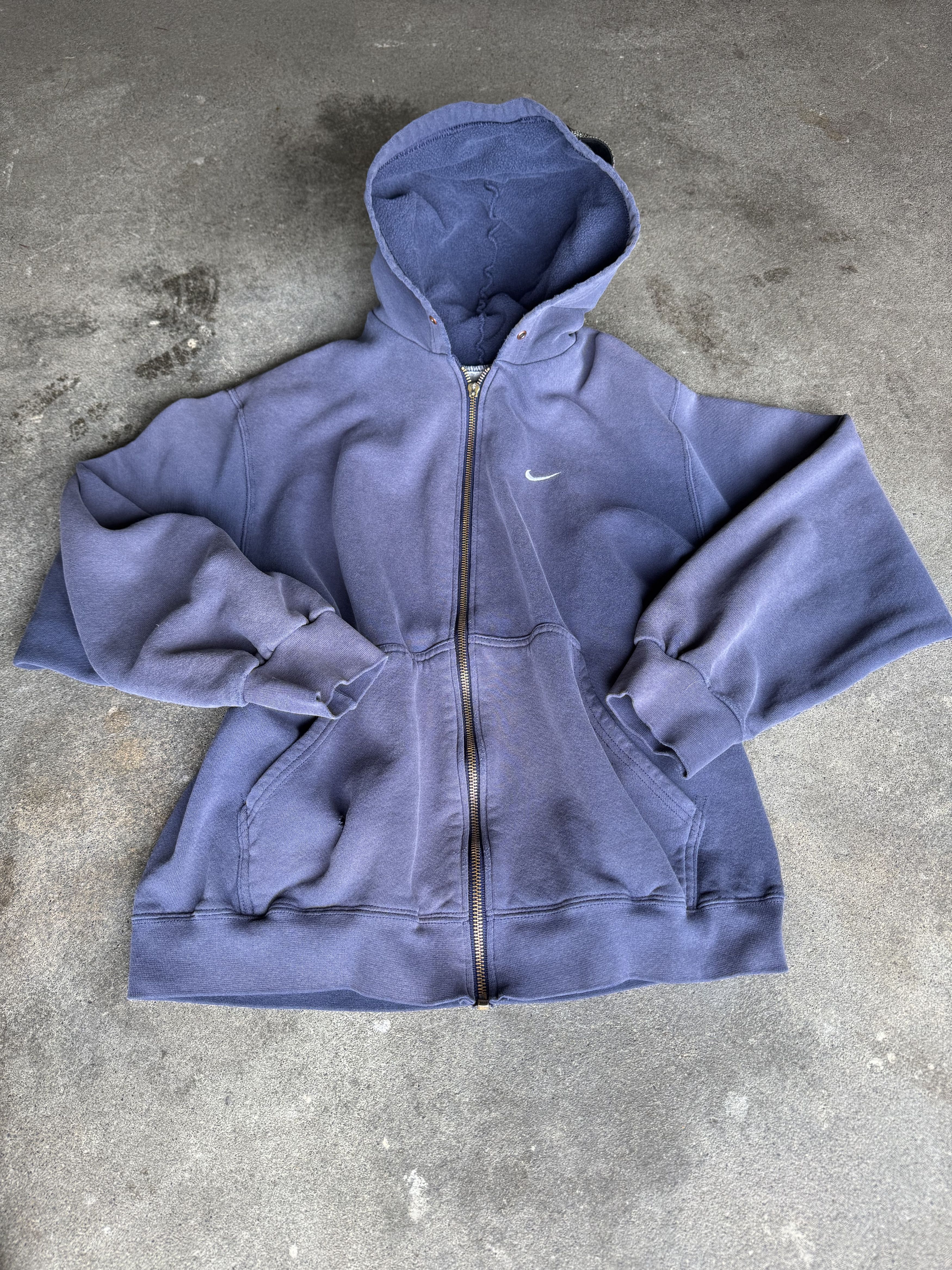 Nike Nike Faded Purple Zip Hoodie Size US M / EU 48-50 / 2 - 1 Thumbnail