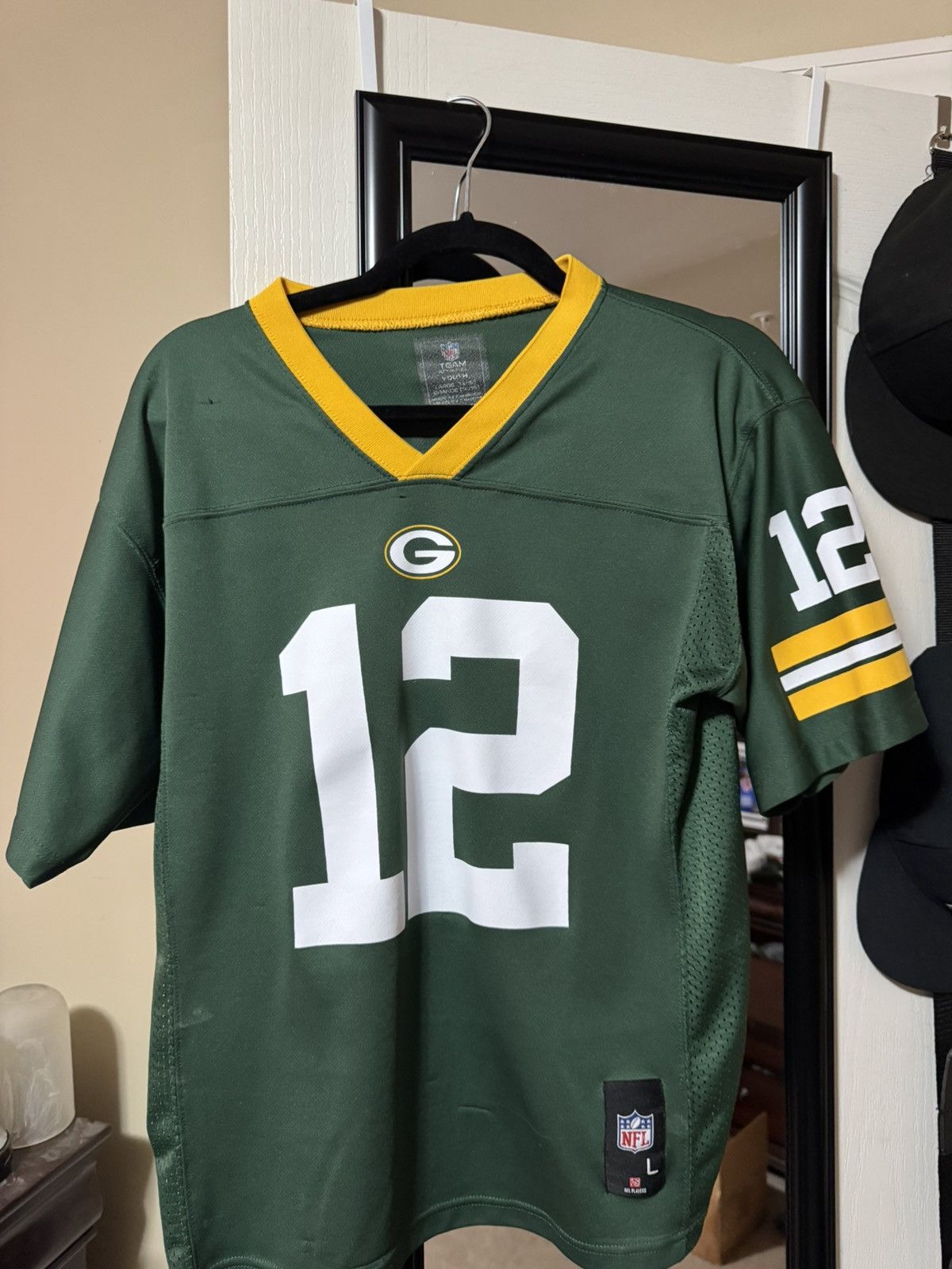 Nike Youth m Vintage Aaron Rodgers Packers Jersey Size US XS / EU 42 / 0 - 1 Thumbnail