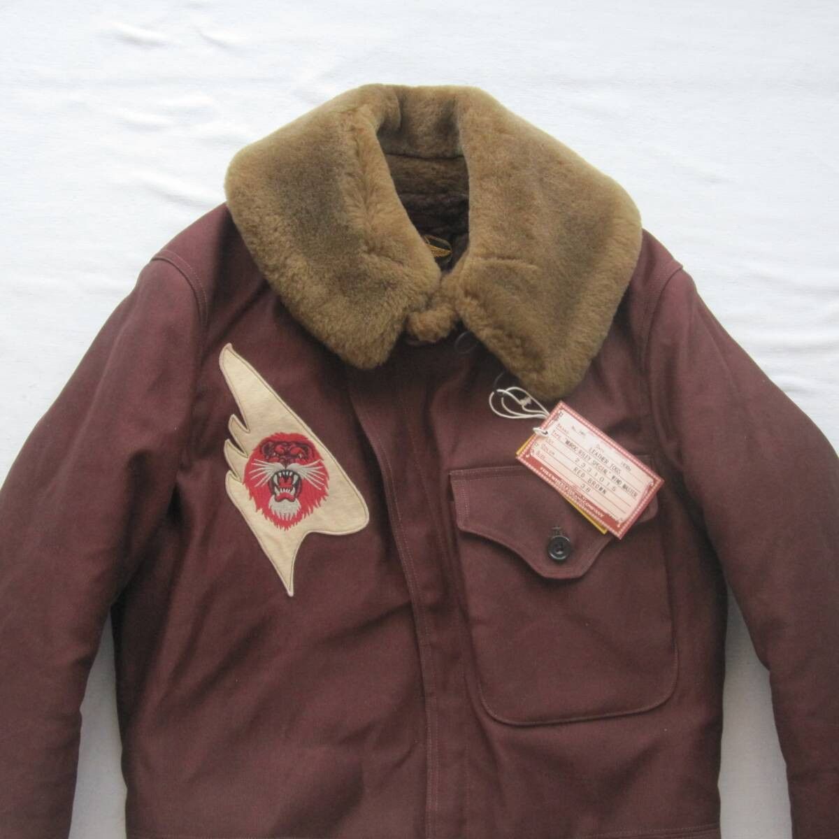 Freewheelers “WIND MASTER” WINTER FLYING JACKET 38 Size US M / EU 48-50 / 2 - 5 Thumbnail