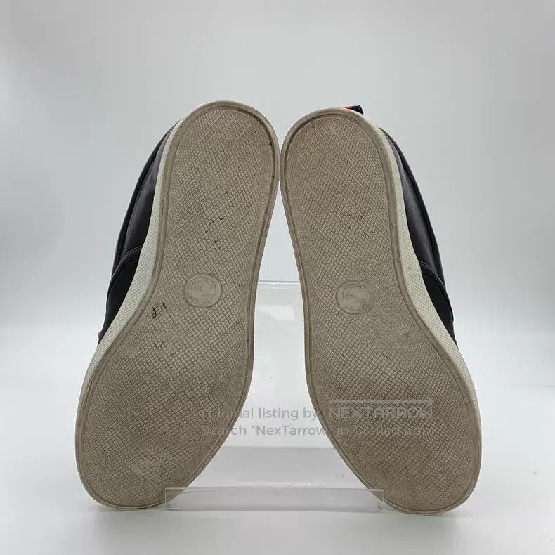 Gucci Gucci Black flying saucer embroidered casual one-pedal loa Size US 8.5 / EU 41-42 - 5 Thumbnail