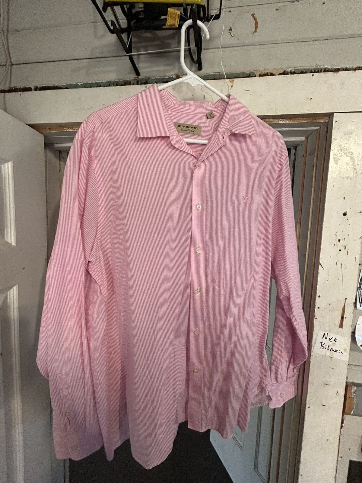 Burberry Burberry Button Up Size US XL / EU 56 / 4 - 1 Thumbnail