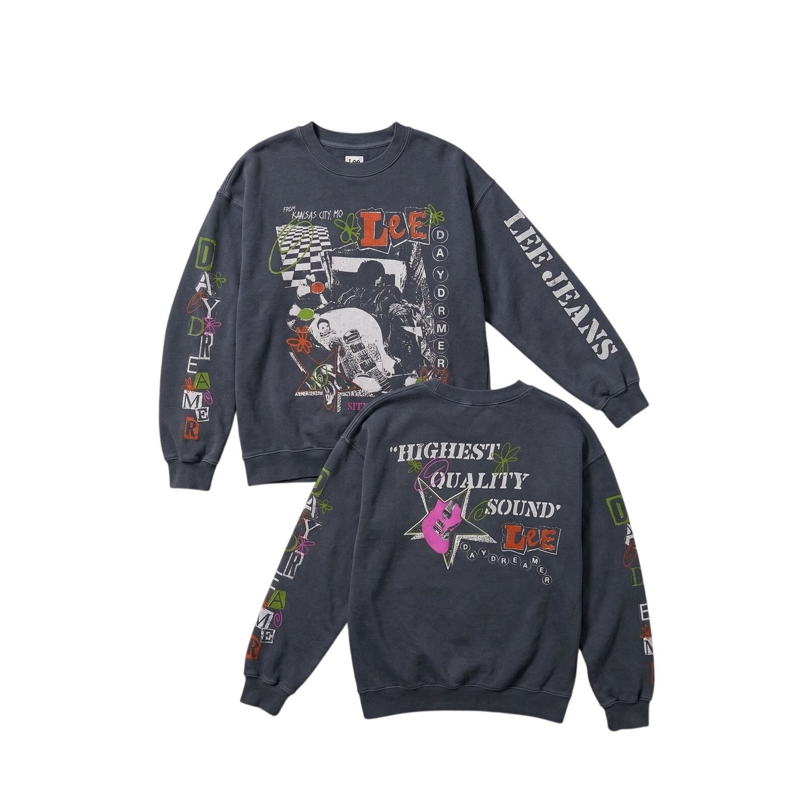 Daydreamer LEE x DAYDREAMER Highest Quality Sound BF Crewneck Size S Size S / US 4 / IT 40 - 8 Thumbnail