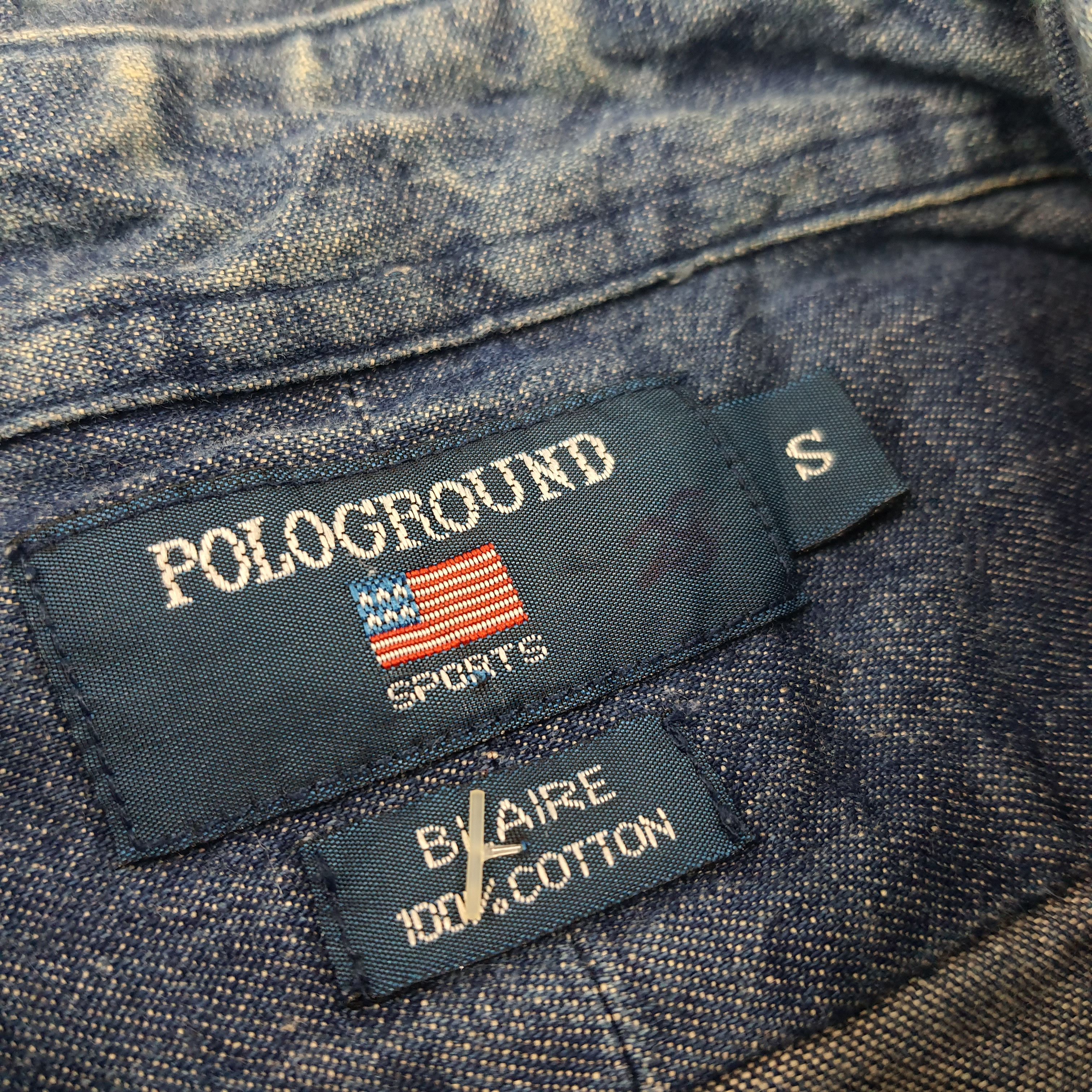 Polo Ralph Lauren Vintage Polo ground Sport Button Up Shirt C259N73 Size US M / EU 48-50 / 2 - 4 Thumbnail