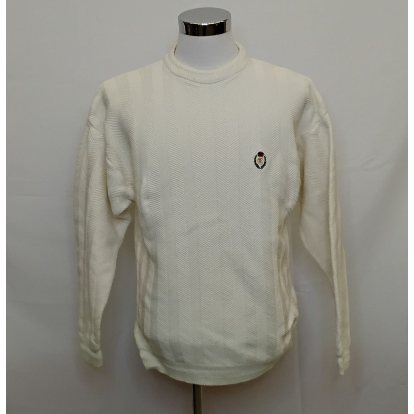 Chaps Chaps by Ralph Lauren Hand Framed Sweater Men's L Ivory VTG Size US L / EU 52-54 / 3 - 2 Thumbnail