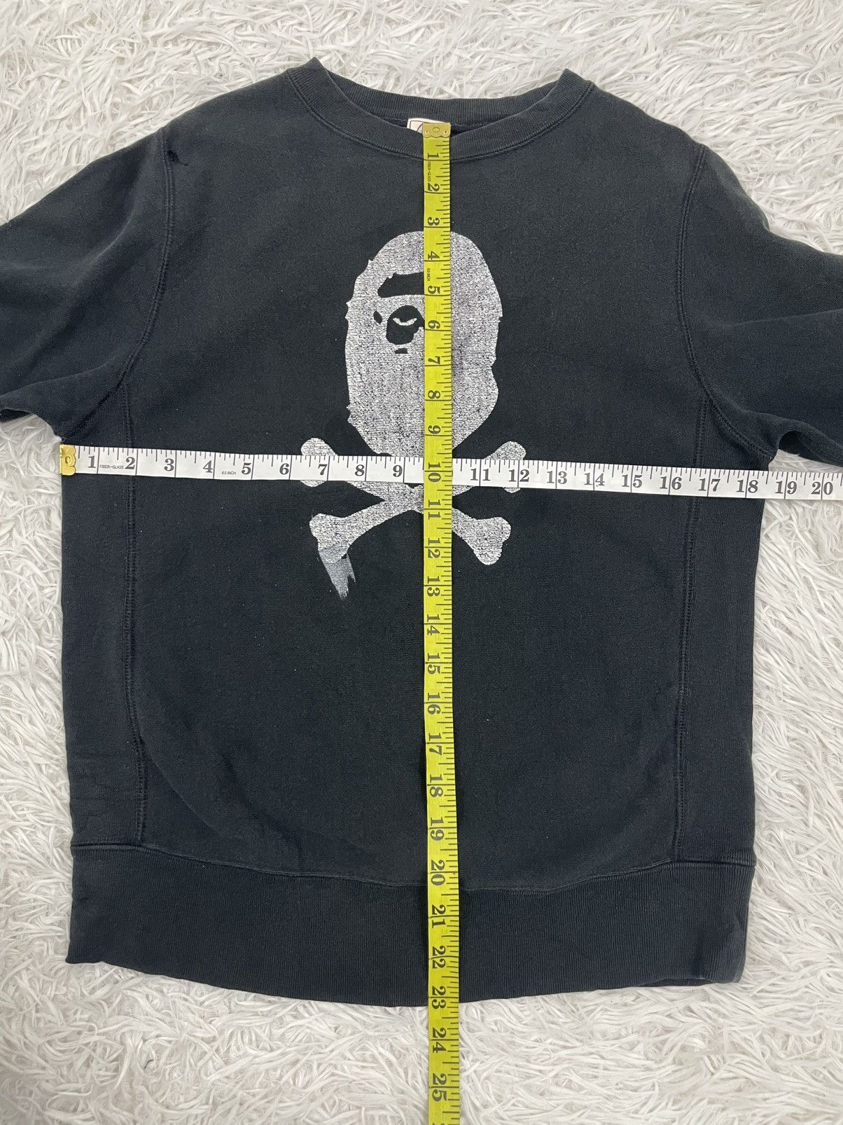 Bape Bape Pirate Crossbone Sweatshirt Made in Japan Size US XS / EU 42 / 0 - 6 Thumbnail