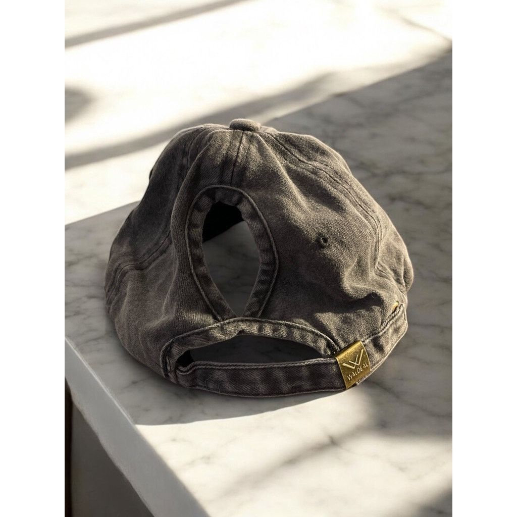 Unknown London Aldeal Olive Green Baseball Hat Dog Bulldog Pug One size Size ONE SIZE - 3 Thumbnail