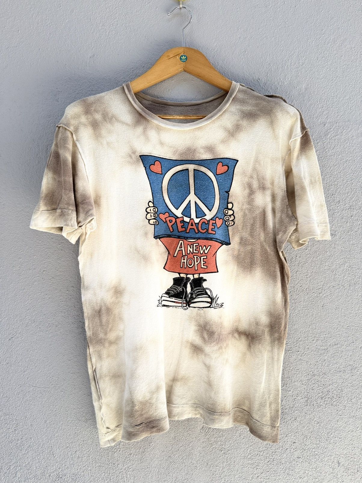 J.S. Homestead Rare Vintage J.S Homestead Peace A New Hope Sedi Punk T Size US M / EU 48-50 / 2 - 1 Thumbnail