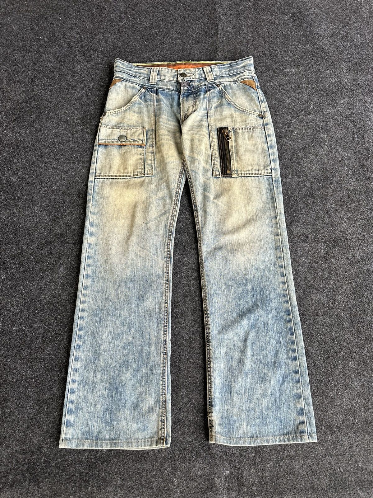 Edwin Vintage Edwin Blue Trip Nice Washed Made In Japan 32x32 D277 Size US 32 / EU 48 - 1 Thumbnail
