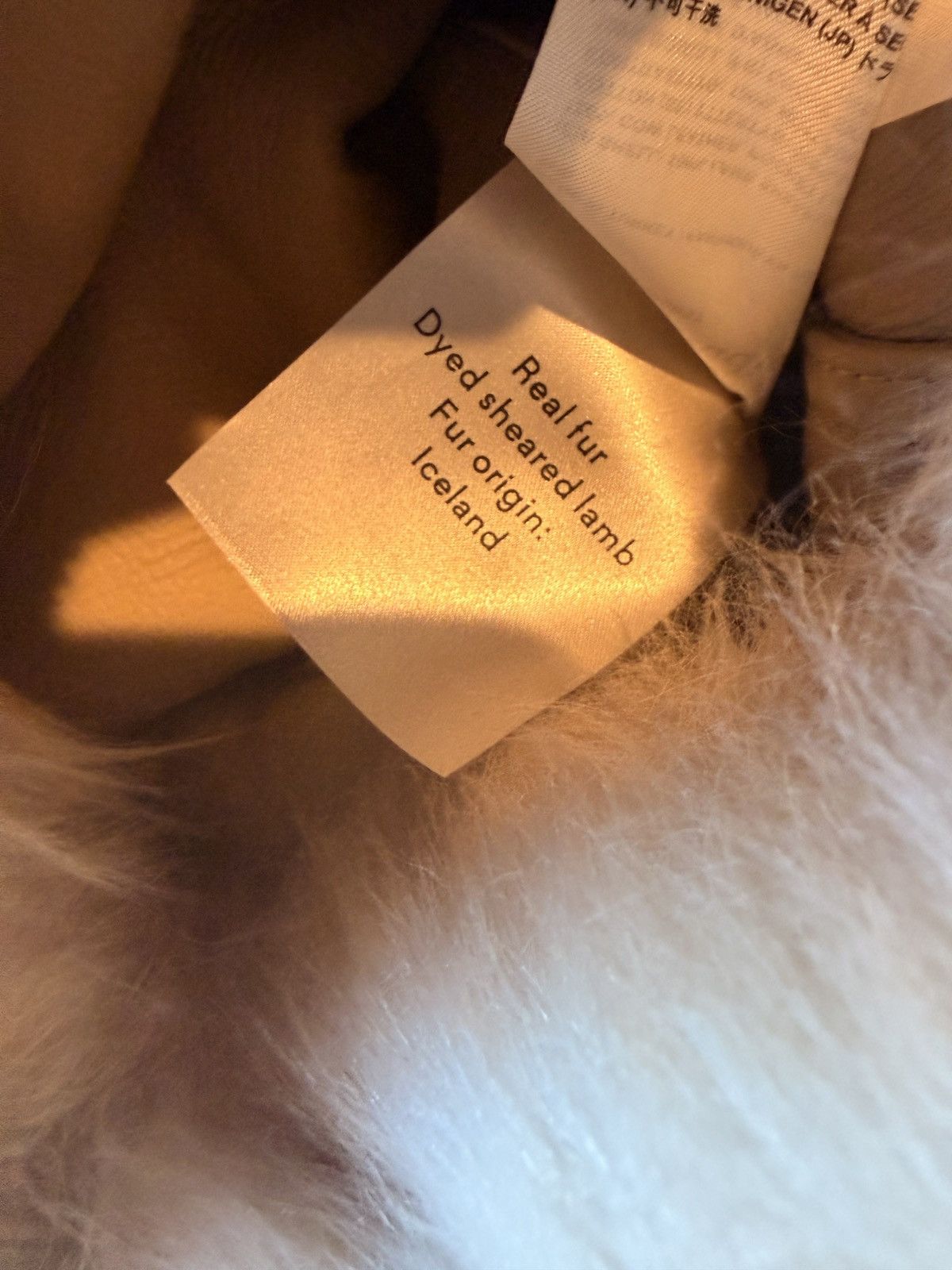 Acne Studios Acne Studios Sheared Lamb Fur Coat — Cream Size XS / US 0-2 / IT 36-38 - 5 Thumbnail