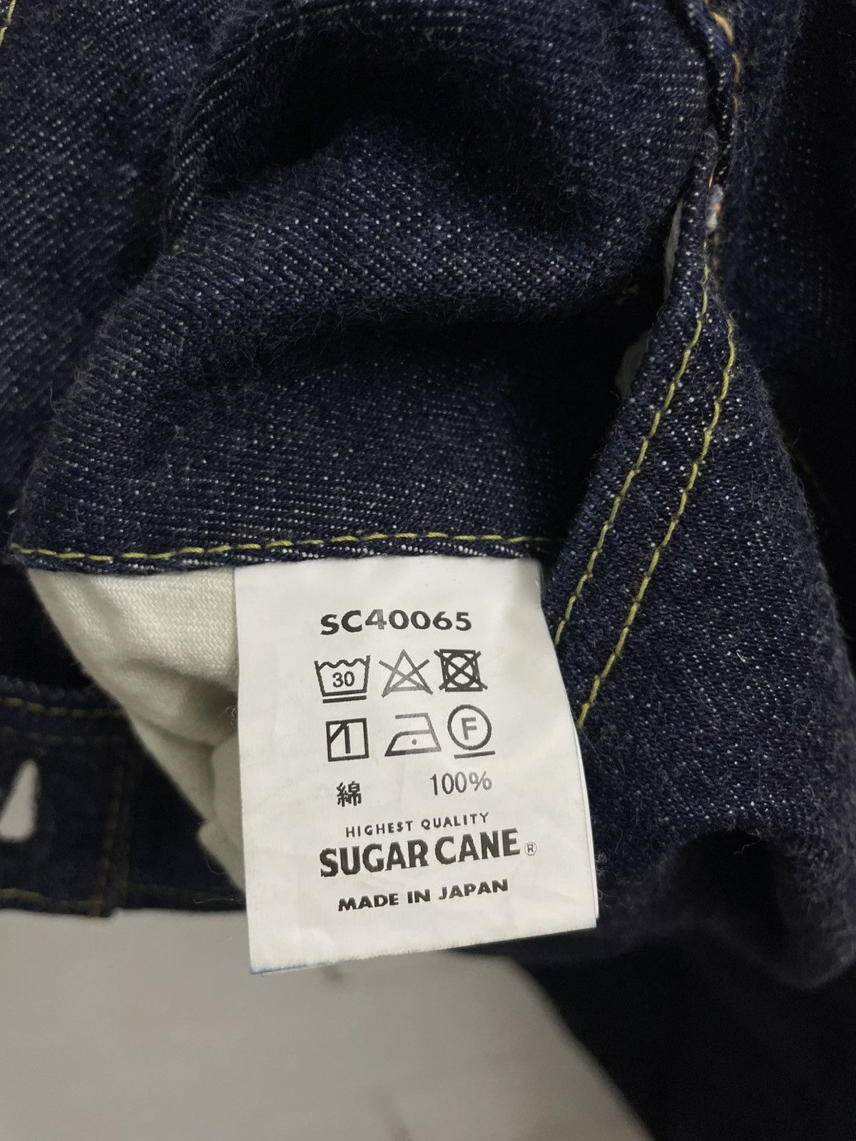 Sugar Cane Sugar Cane Union Star Jeans Size US 29 - 10 Thumbnail