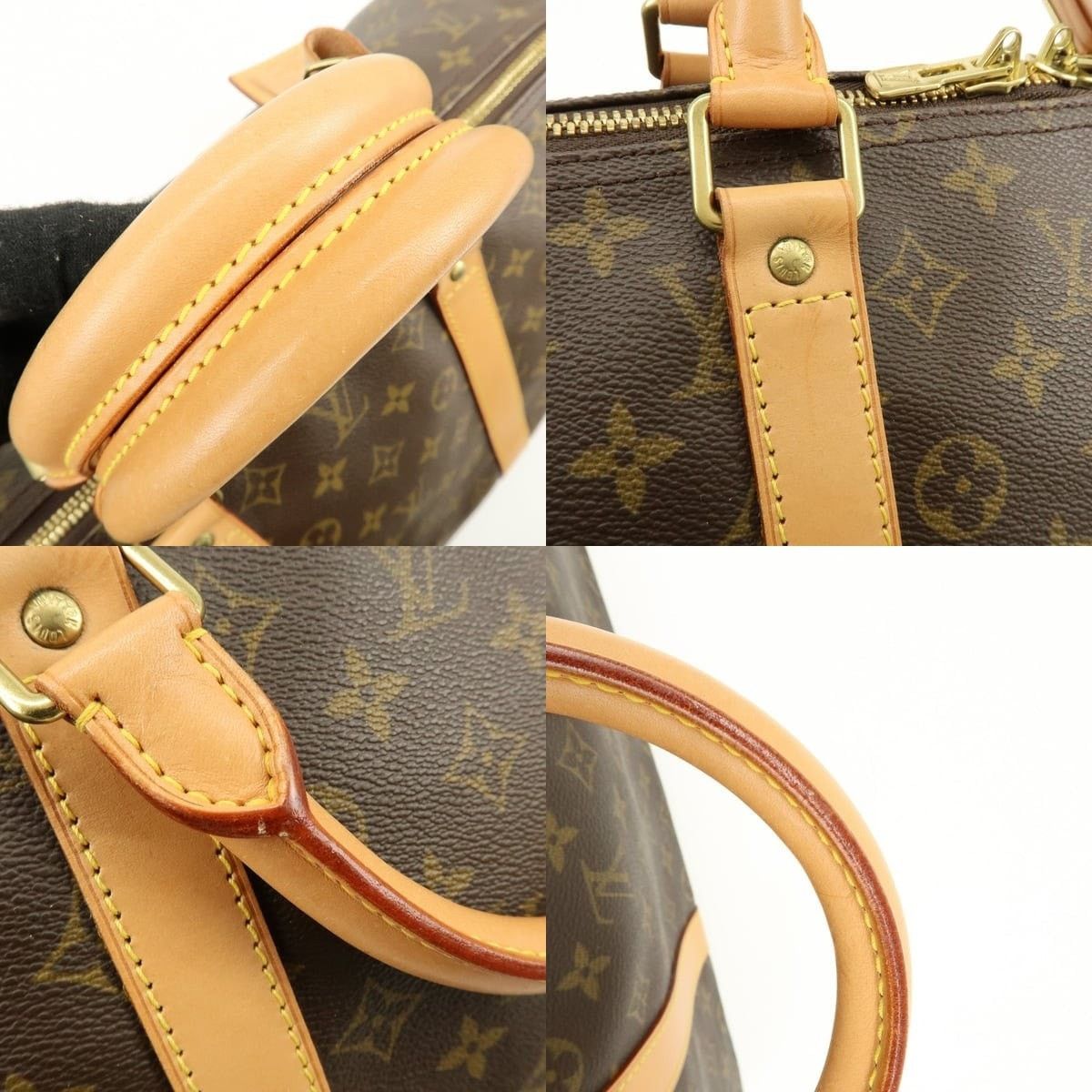 Louis Vuitton Louis Vuitton Monogram Keepall 55 Duffle Bag Size ONE SIZE - 4 Thumbnail