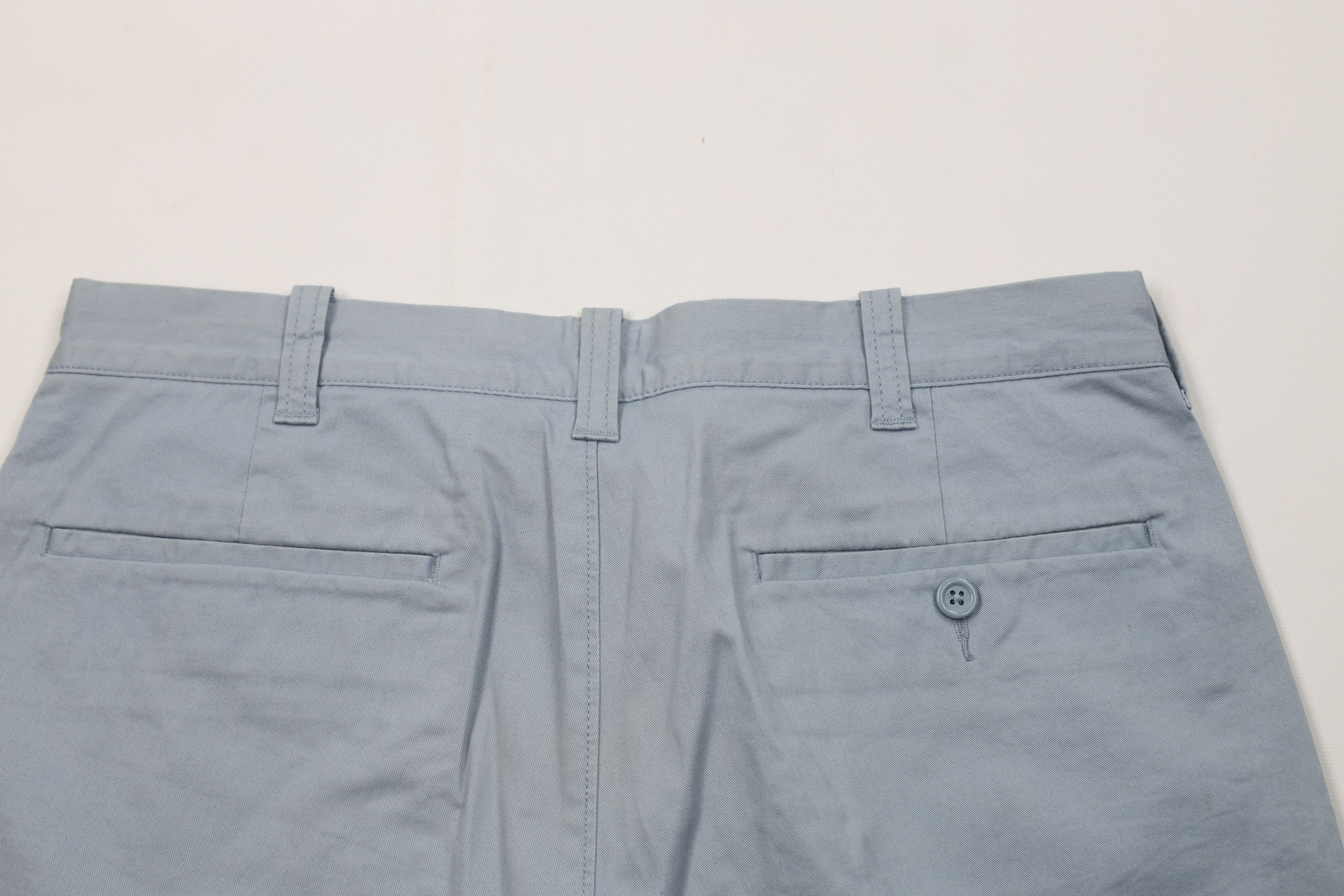 J.Crew J Crew Flex Above Knee Golf Golfing Chino Shorts Light Blue Size US 32 / EU 48 - 11 Thumbnail