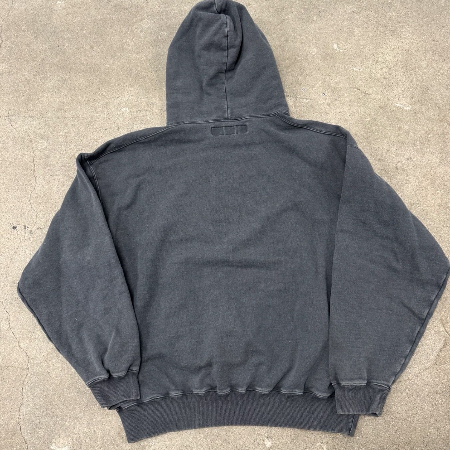 VINTAGE NEIGHBORHOOD Hoodie Sweatshirt - Japan Sulfur Dye Grey