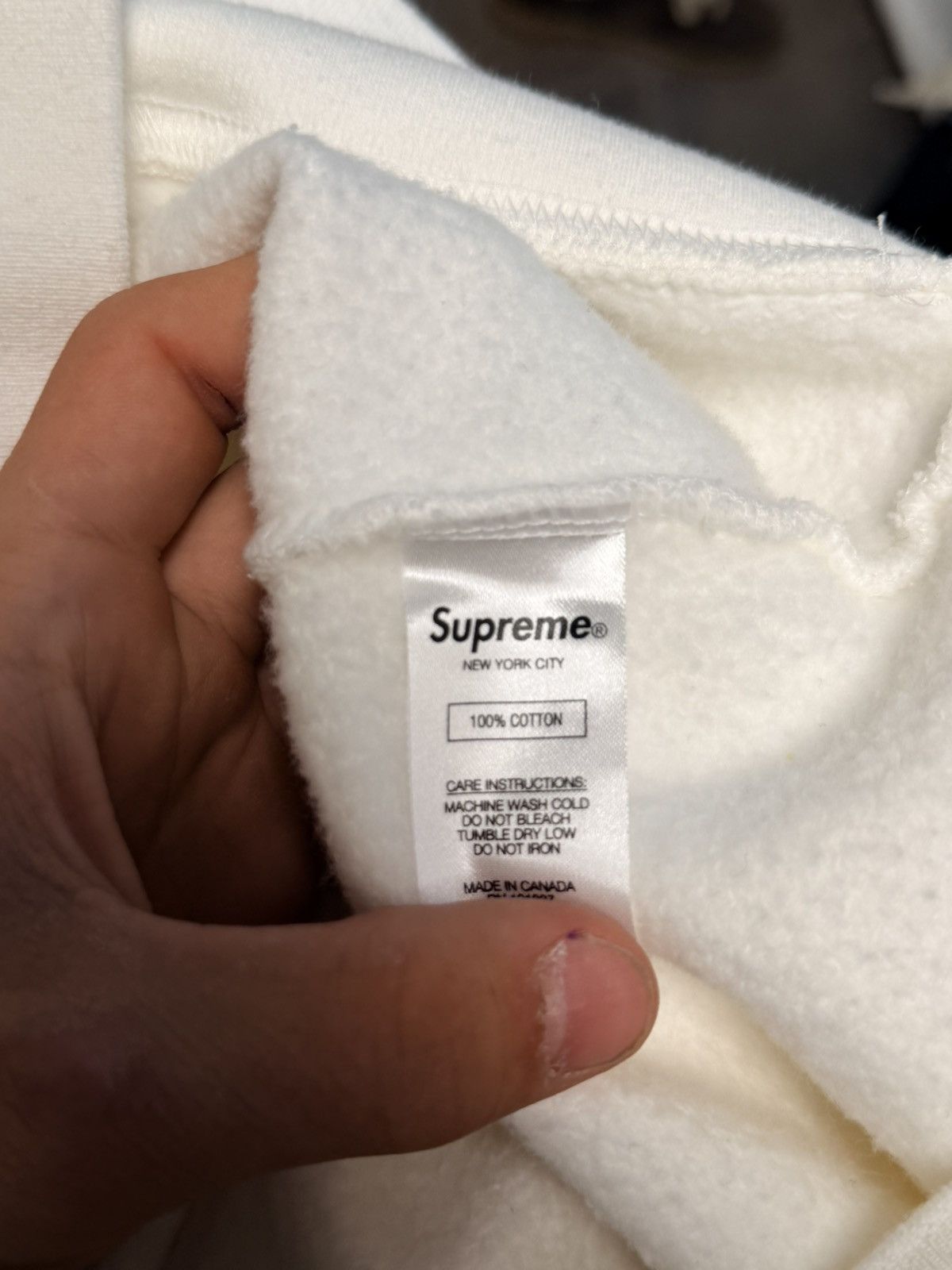 Supreme Supreme atmosphere urine hoodie Size US L / EU 52-54 / 3 - 7 Thumbnail