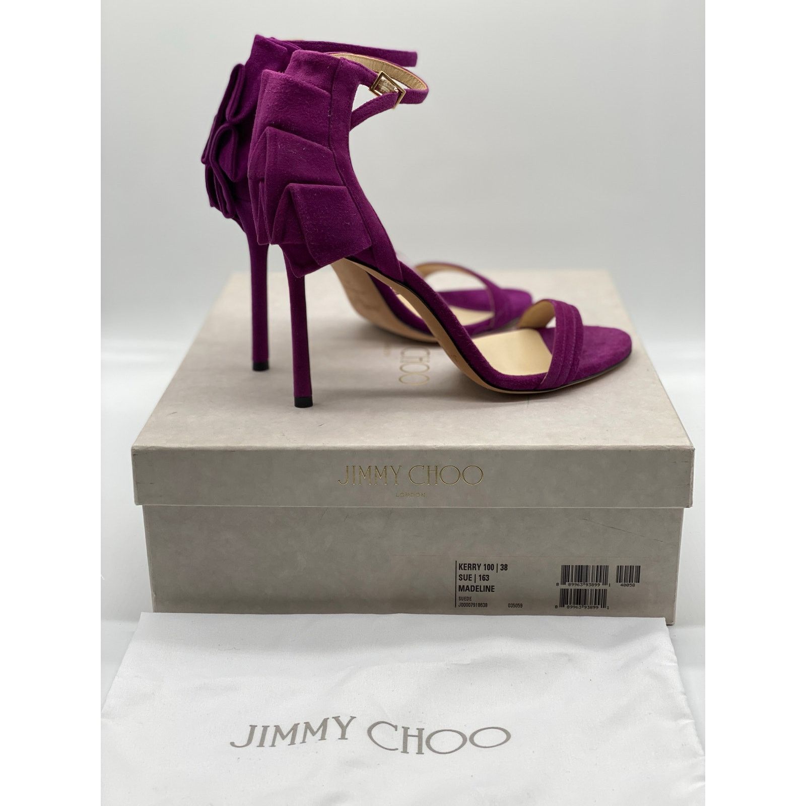 Jimmy Choo Jimmy Choo Kerry 100 Sandals Madeline (Blush Pink) sz. 38 EU Size US 8 / IT 38 - 8 Thumbnail