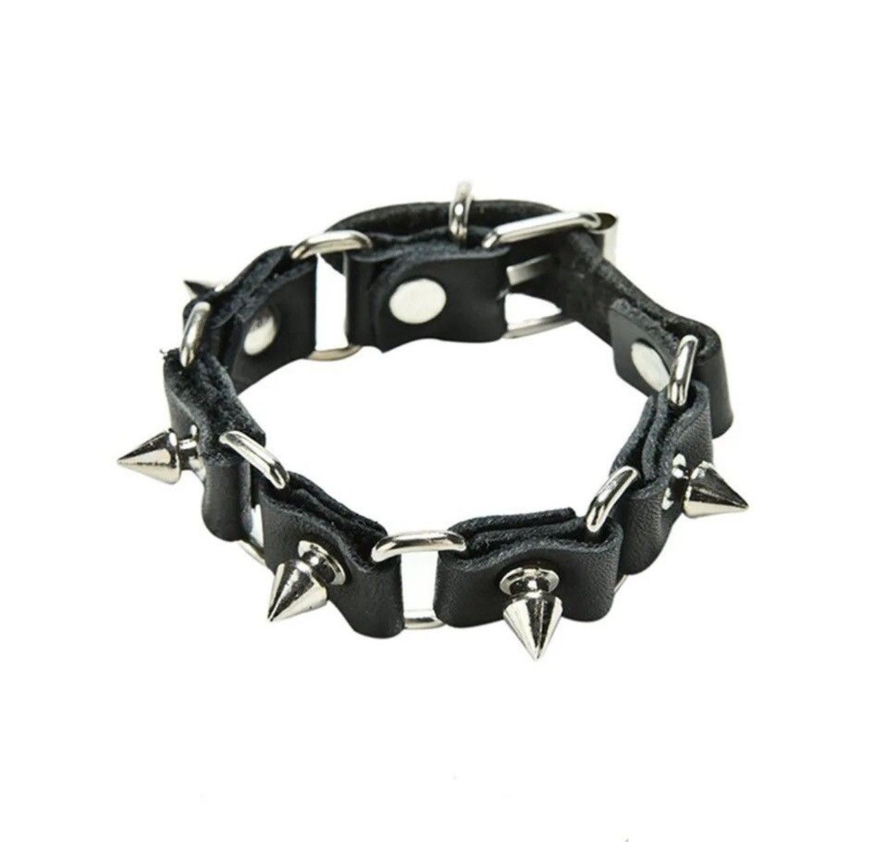 Jewelry Spikes Rivert Bracelet Size ONE SIZE - 1 Thumbnail