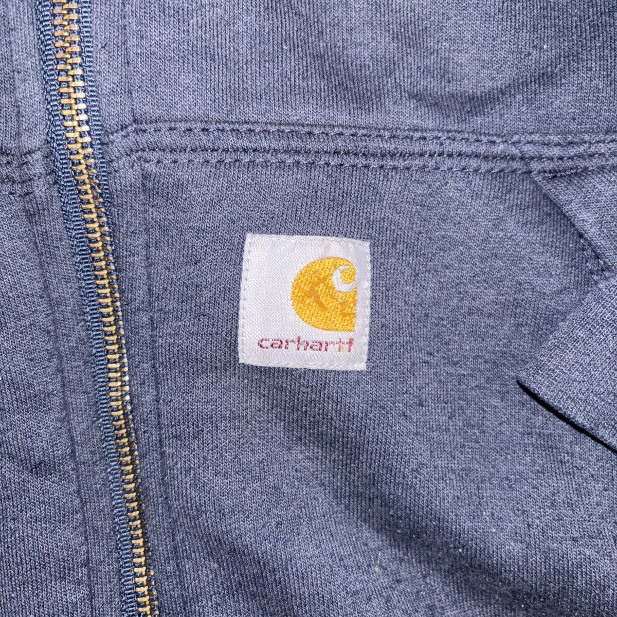 Carhartt × Vintage Carhartt Loose Fit Hoodie Men's XL Full Zip Sweatshirt Size US XL / EU 56 / 4 - 2 Thumbnail