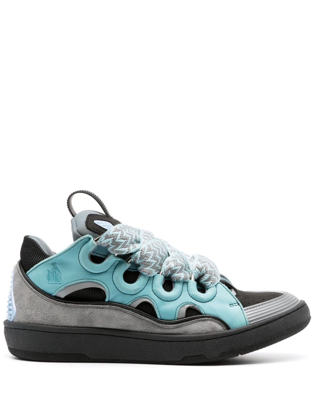 Lanvin oc11z0325 Curb Low Top Sneakers in Multicolor Size US 12 / EU 45 - 1 Thumbnail