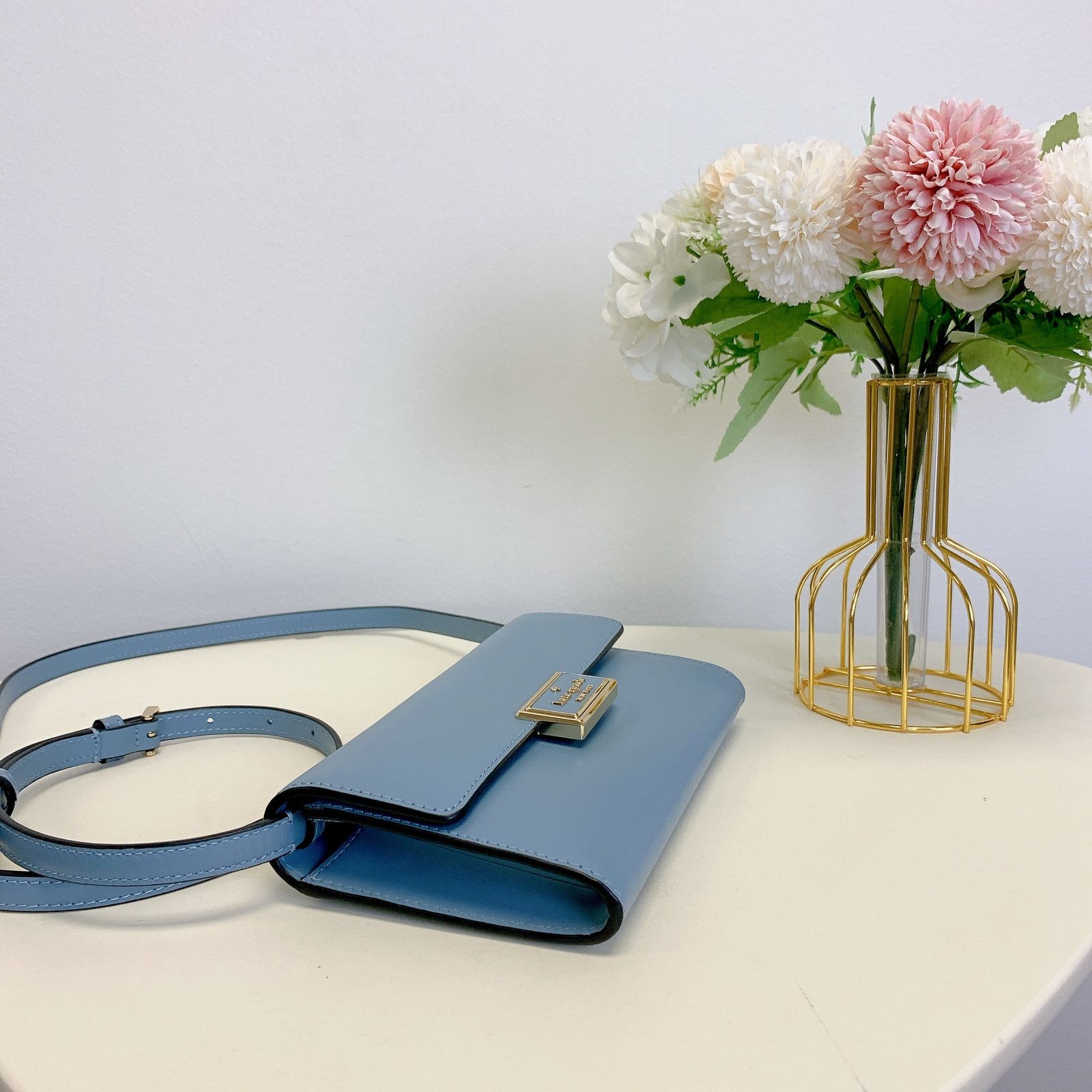 Kate Spade Kate Spade KB545 Reegan Crossbody IN Blue Size ONE SIZE - 4 Thumbnail