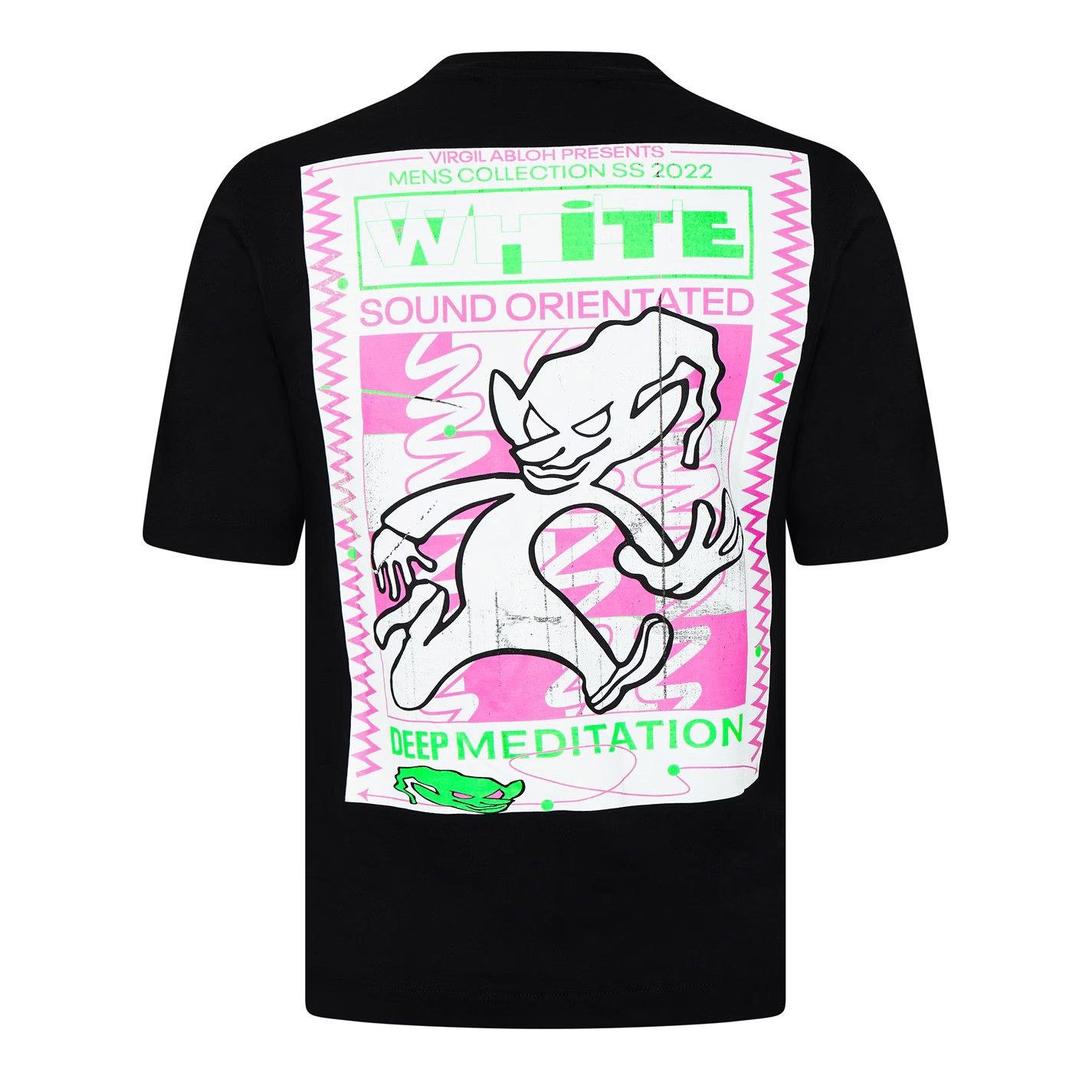 Off-White o1g2r1mq0226 Skate Short-Sleeve T-Shirt In Black Size US XXS / EU 40 - 2 Thumbnail