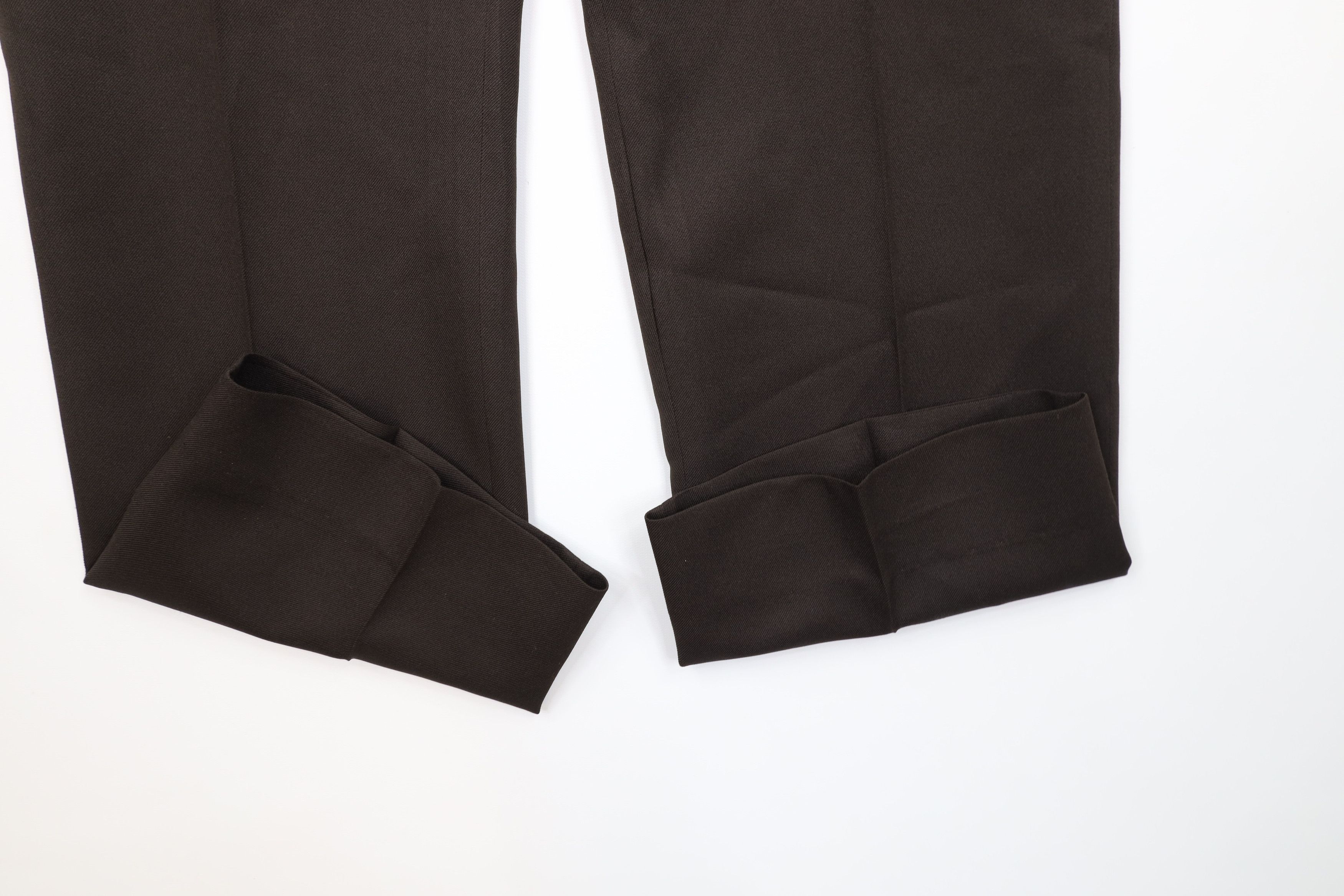 Vintage Vintage 70s Streetwear Flared Wide Leg Chino Pants Brown USA Size US 36 / EU 52 - 5 Thumbnail