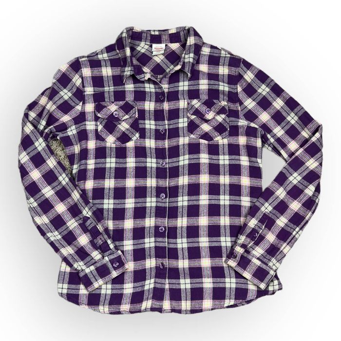 Mossimo Mossimo Supply Co Vintage Flannel Front Button Pockets Grailed