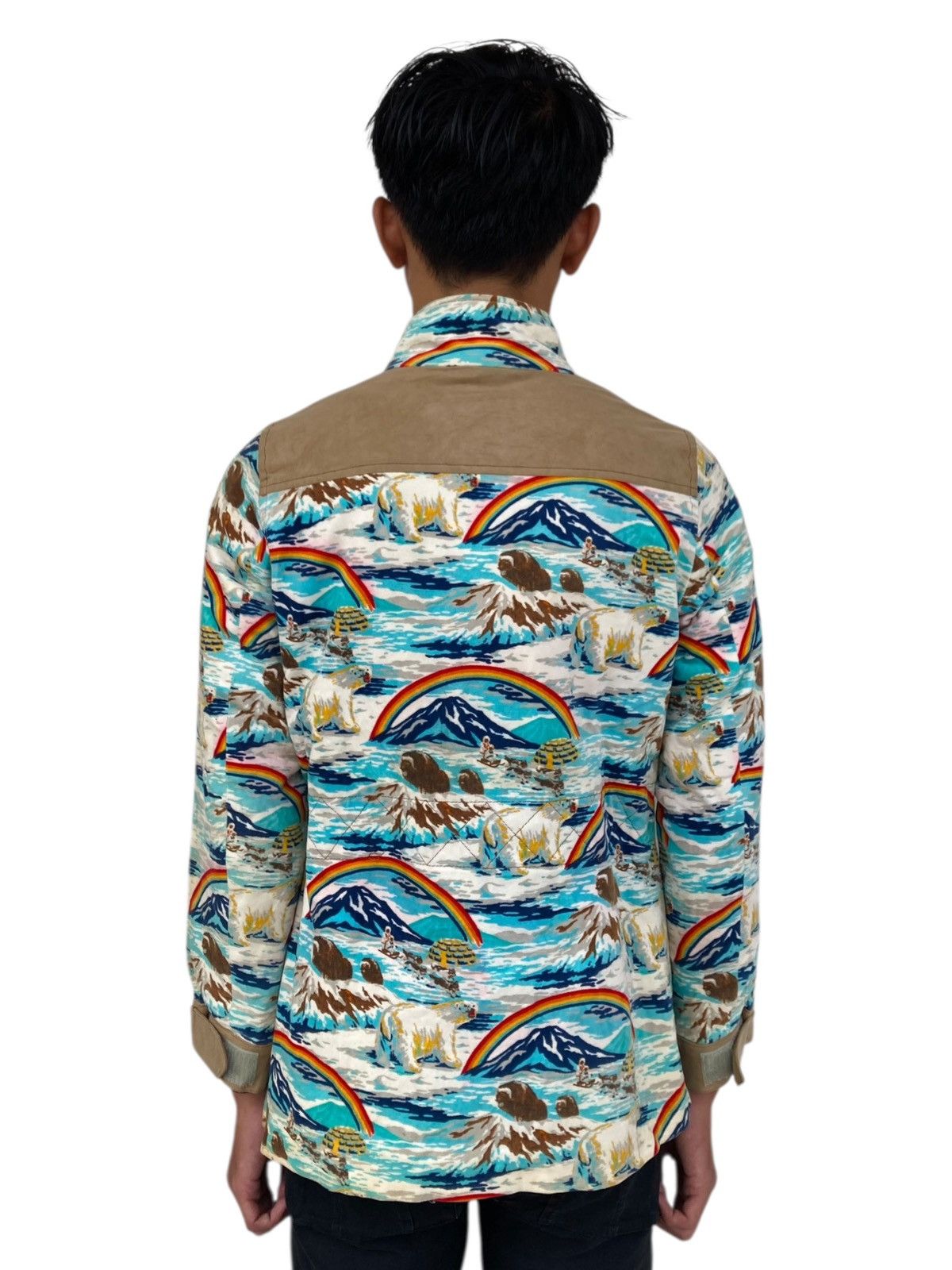 Hysteric Glamour 1980s Ozone Community - Printed Es Kimo & Polar Bear Jacket Size US M / EU 48-50 / 2 - 4 Thumbnail
