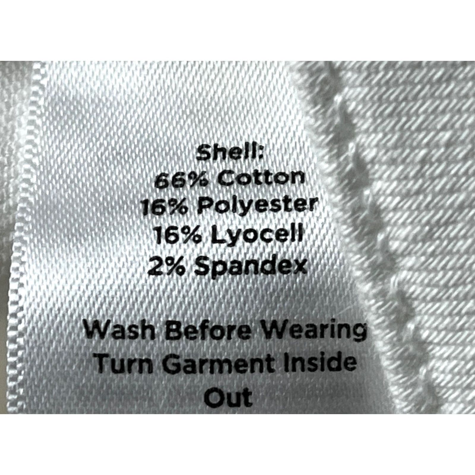 Talbots Talbots Flawless Girlfriend Jeans 24W Plus Women Ankle White Stretch Size 42" / US 20 - 6 Thumbnail