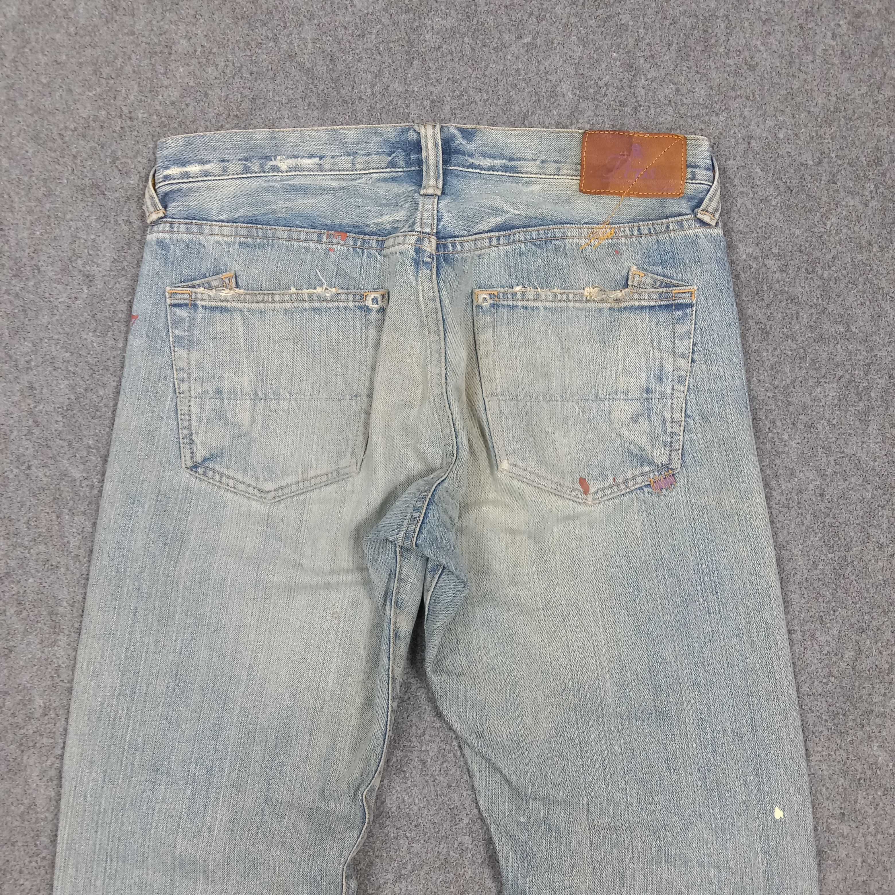 Prps PRPS Designer Distressed Denim Jeans E1A38 Size US 32 / EU 48 - 6 Thumbnail
