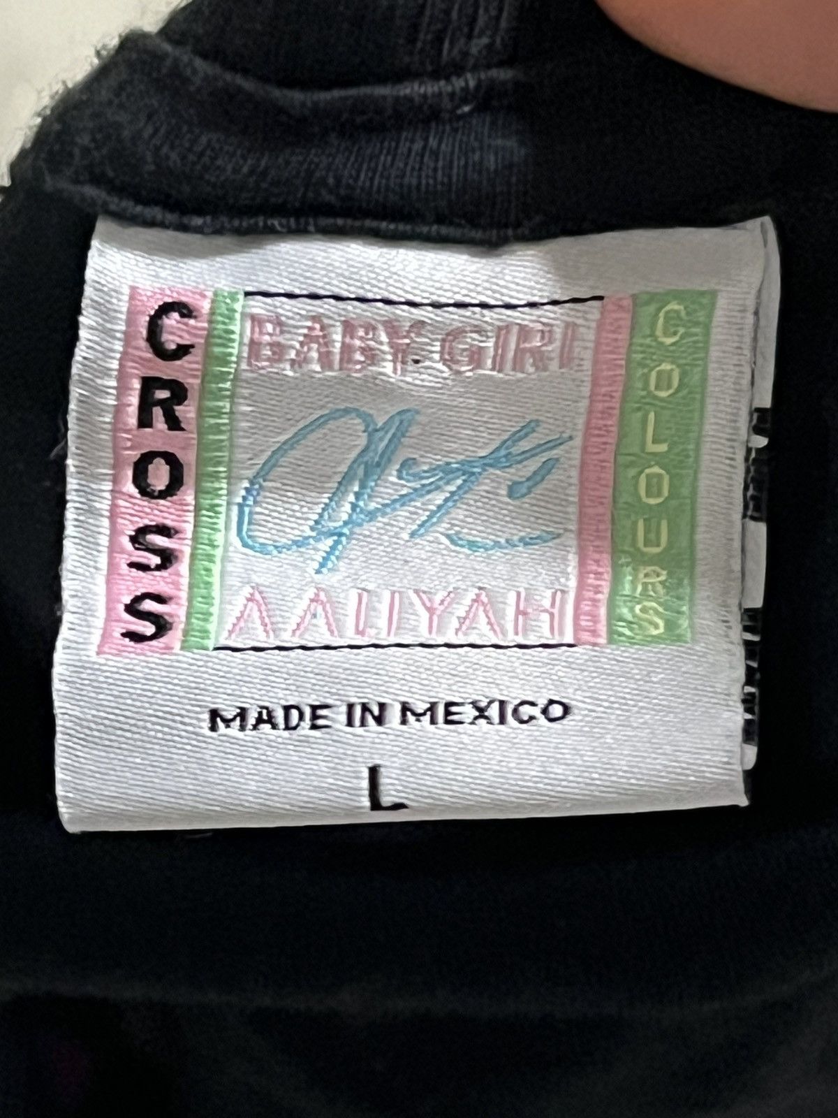 Cross Colours × Vintage Aaliyah Cross 90s/Y2k Colours graphic tee Size US L / EU 52-54 / 3 - 3 Thumbnail